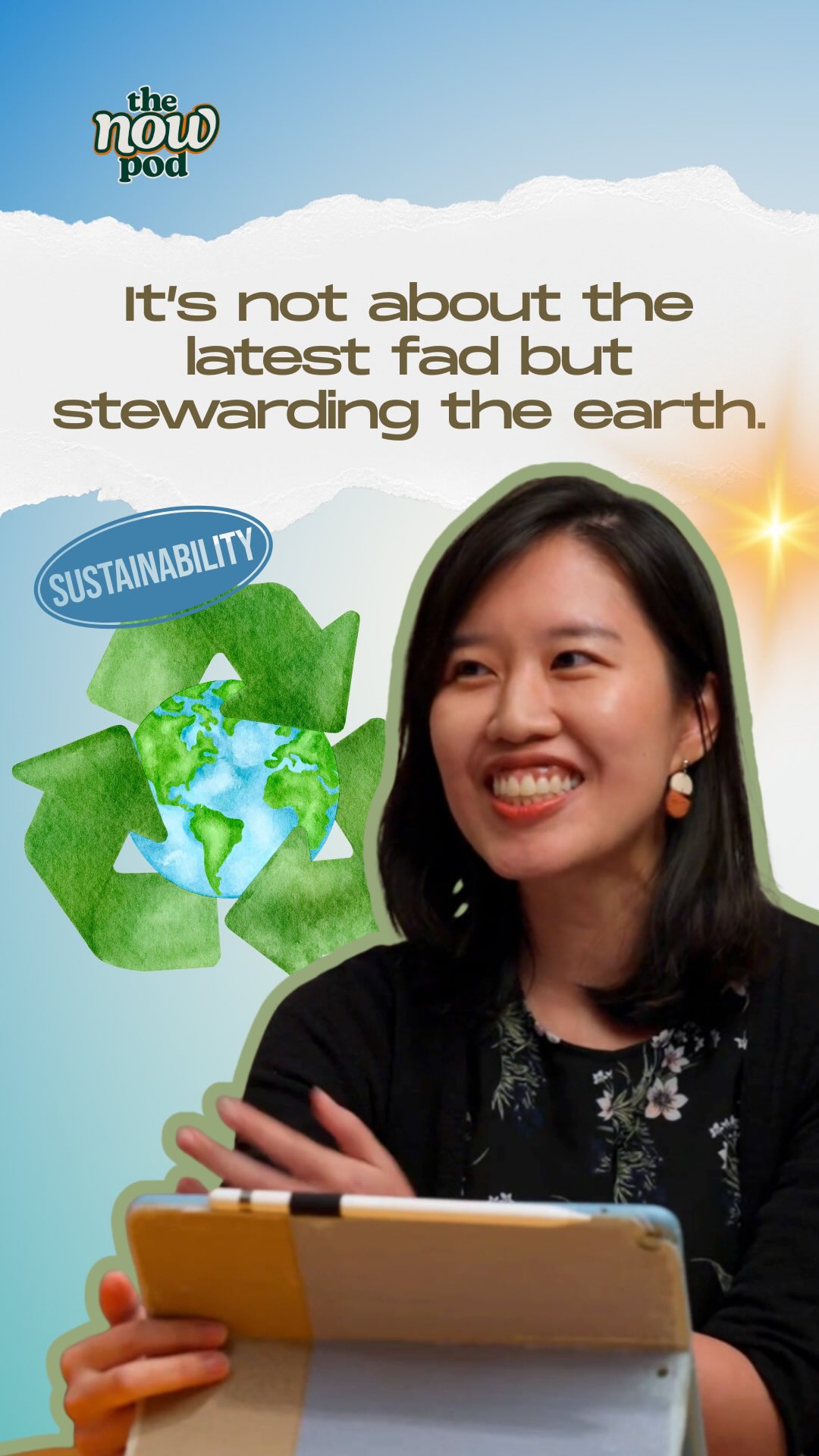 Creation care isn’t just about being “eco-friendly”🌿
In this episode of The Now Pod, we explore it not as a sustainability trend or campaign, but as part of our calling to love and steward the world God entrusted to us, because we love the One who made it. 🌍💛 #linkinbio #christian #creation