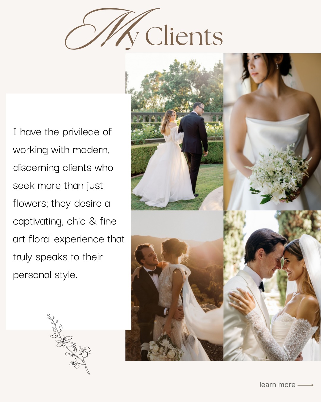 Grateful beyond words for the clients who’ve trusted me, welcomed my work in their most meaningful moments, and grown with me over the years. Your belief in my work has become one of my greatest blessings—and the relationships we’ve built are the truest gift of all. Thank you for choosing me, time and time again. 💛