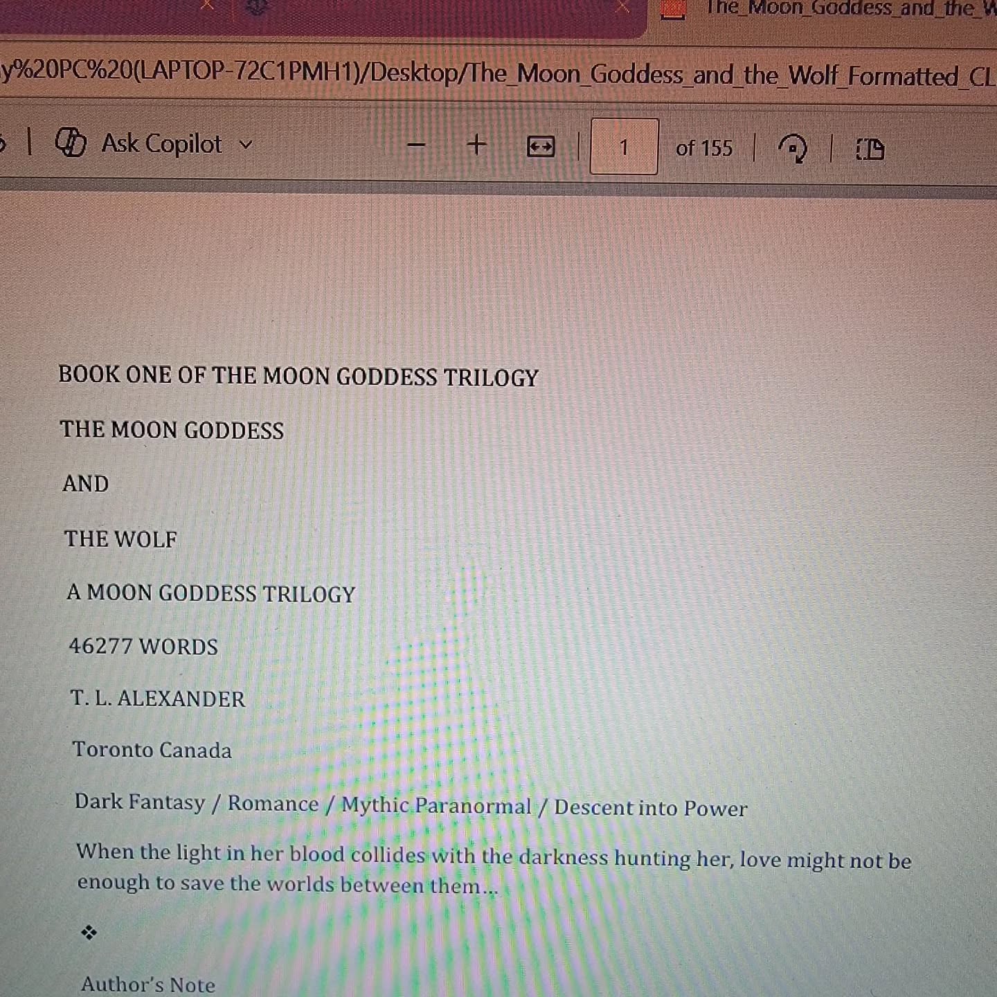 When the characters call, I answer.
Time to do some editing ❤️
#VeilBetweenWorlds #FantasyRomance #SlowBurn #FatedMates #BlackAuthors #ParanormalRomance