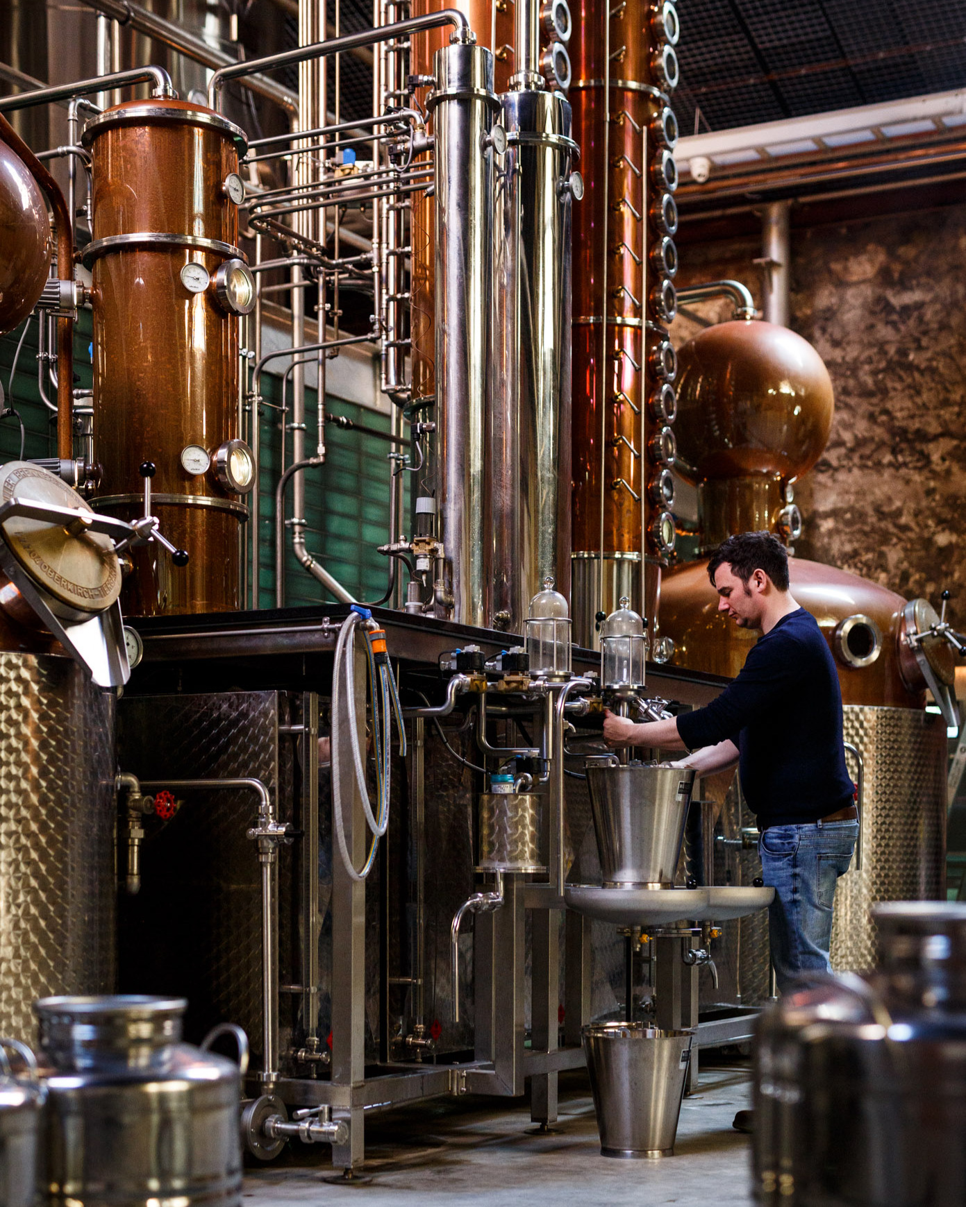 Commissioning of a new grape-to-glass distillery in Fremantle, Western Australia.
Conceived as a unique operation that would take in locally sourced wine and produce eaux de vie, vodka and gin, the ambitious project had a few hurdles to overcome to bring the founders’ vision to fruition.
Amendments to the cooling on the column still, rerouting of pipework, and replacement of core equipment including a new boiler - along with other process innovations - greatly improved reliability and efficiency in addition to quality.
Expert advice also enabled much of these costs to be recouped and the changes facilitated the production of a far more elegant spirit that went on to win multiple gold medals at international competitions.
