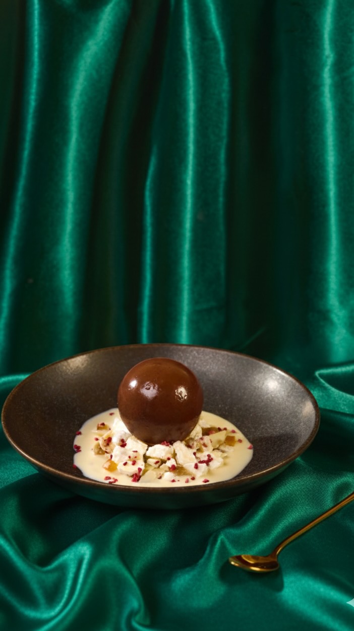 Meet the Heavenly Chocolate Orange🍫🍊
A rich chocolate sphere filled with chocolate orange truffle, caramel crunch and crushed meringue, finished with warm vanilla milk syrup.
Available for a limited time - visit your nearest Heavenly Desserts and try it while it’s here✨