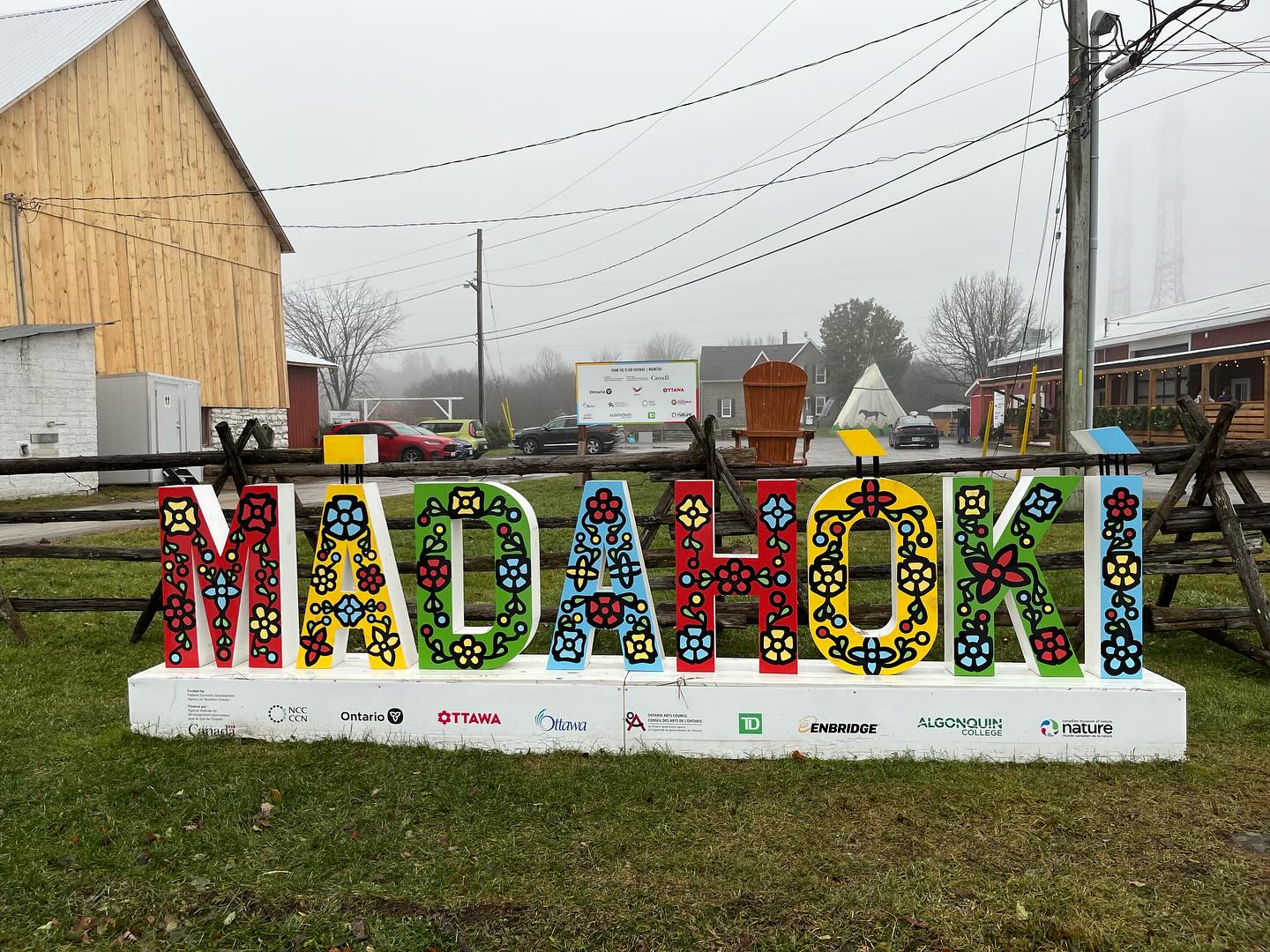 Yesterday filled my heart in ways I didn’t realize I needed at the time 🙏❤️
A huge thank you to Catherine Landry and @sheshopslocalottawa for hosting such a special women’s networking lunch event - one that felt deeply close to my heart and soul. It was an opportunity to reset, unwind, connect, and celebrate the land and each other, together on the beautiful grounds of @madahokifarm (https://madahoki.ca/).
The event was graciously hosted by Madahoki-inspired founder & visionary Trina Mather Simard, whose vision brings people together through land-based learning, cultural sharing, and community connection.
Madahoki Farm welcomes local, national, and international visitors seeking “meaningful, authentic Indigenous experiences - at their own pace,” and yesterday was a perfect reflection of that spirit.
One of the most powerful moments of the day was the offering of a sacred smudging ceremony led by Kicknosway Apatchitwane Elaine.
It set the tone for grounding, healing, and presence - a gentle reminder of the importance of ceremony, gratitude, and connection to Spirit as we walk our paths.
From the land-based education and appreciation nature walks, to meeting the majestic Ojibway Spirit Horses, to the warmth of the fires, the delicious Indigenous cuisine and cedar tea… every moment felt like medicine for our weary and often disconnected bodies and souls.
And as if the day wasn’t already nourishing enough, I also walked away with two beautiful new pieces of Indigenous jewelry from artists I hadn’t known yet:
✨ A stunning pair of beaded earrings by Shawna of Studio Sweetgrass (https://www.etsy.com/ca/shop/StudioSweetgrass)
✨ Crow-feather earrings by Rebecca Maracle (https://rebeccamaracle.com)
…along with a few meaningful items I’ve been wanting for a while: a drum beater for my buffalo hide drum, and a new medicine bag. My heart is full. 🤍
Thank you again, Catherine, She Shops Local (https://sheshopslocal.ca/events/), Trina, Elaine, and Madahoki Farm for creating space, community, and connection - and for reminding us of the importance of land, story, spirit, and sisterhood.
🌿💛🔥🪶