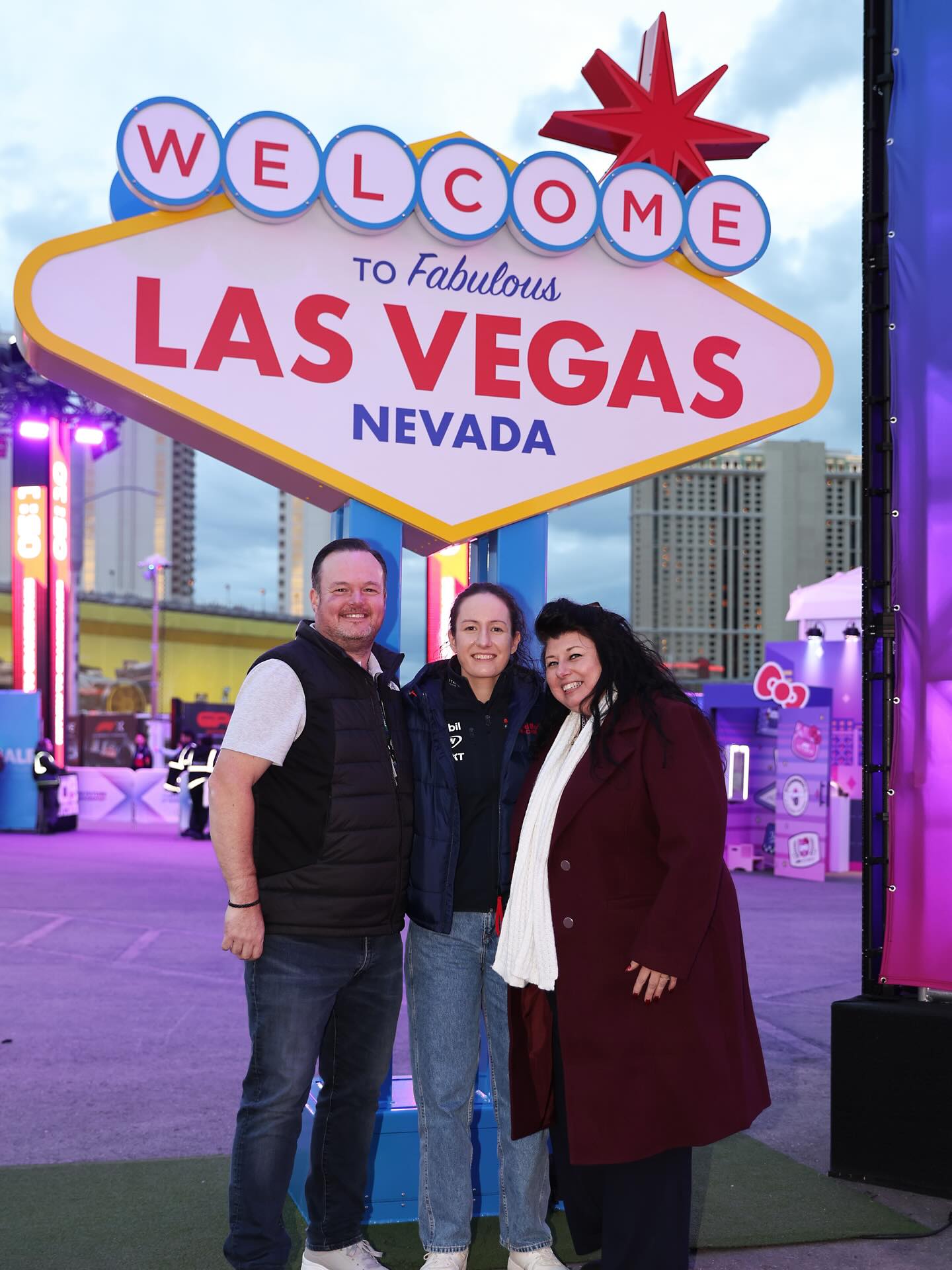 Shoutout to the best parents of any racing paddock! ⬆️🙌
The amount of sacrifices these guys have made behind the scenes to get me to this point in my career and the support they’ve shown throughout my whole journey is incredible 🫶
I’m super grateful to have had them alongside me in my first year racing around the world in @F1Academy 🏁
Thank you Mum & Dad! ❤️
#thankyou #support #mumanddad #legends #racing #motorsport #f1academy #f4 #lasvegas #redbull #redbullracing