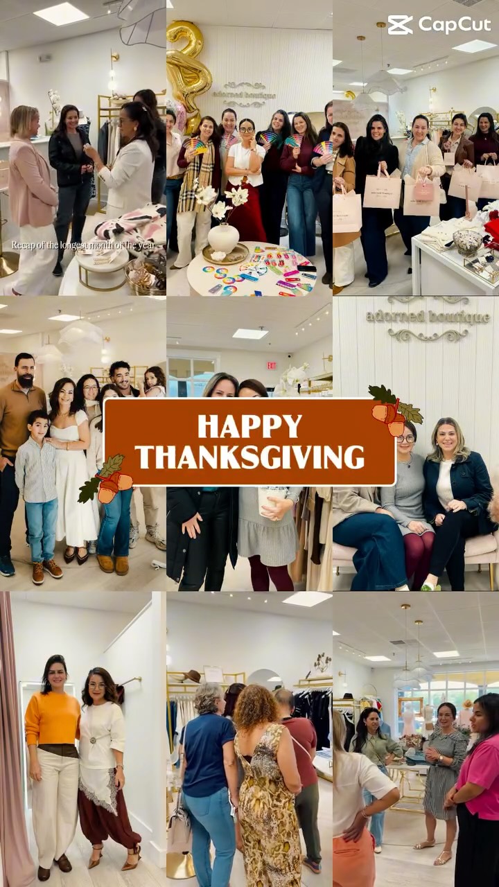 Happy Thanksgiving from our family to yours ✨🤎