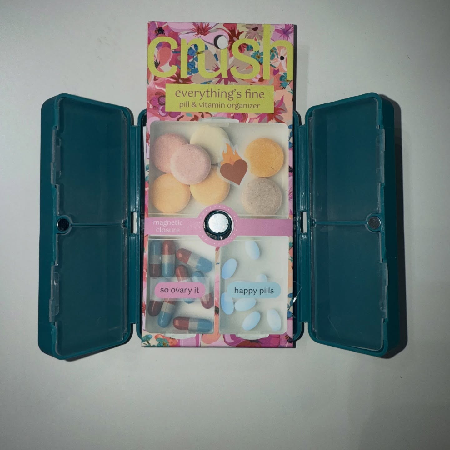 How fun are these travel pill organizers!
Swipe ➡️ to see the funny labels
These are the perfect stocking stuffer or for travel.
$15.50