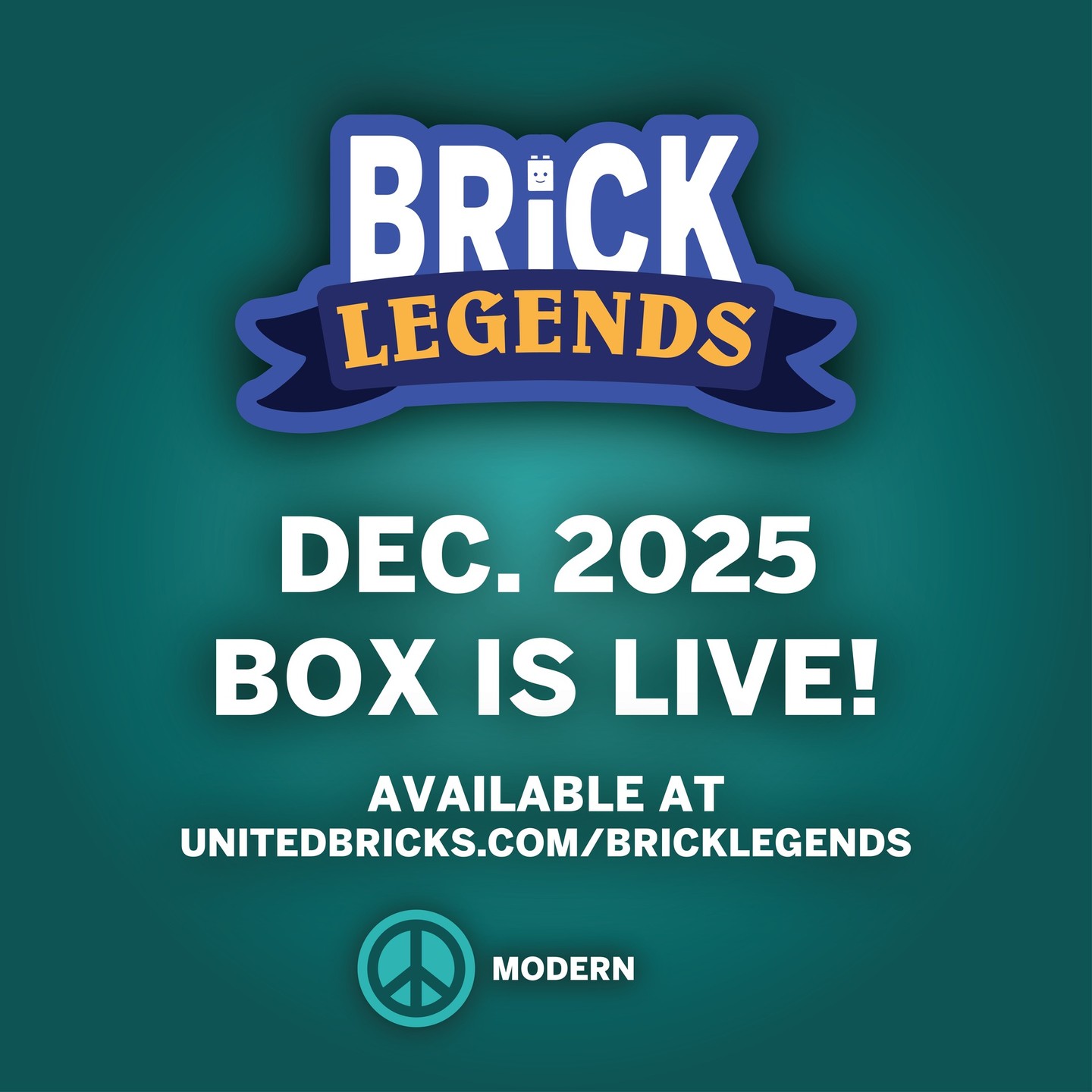 🚨 December 2025 Brick Legends Box is LIVE! 🚨
Brick Legends subscription options are now open! 🎉
Whether you want to try the Dec. 2025 Box or commit to more Brick Legends Boxes, head over to United Bricks TODAY and start your Brick Legends journey your way.
⏰ The December 2025 Box is available only until 15th December 2025 at 12pm (GMT). Subscriptions purchased after this date will not include the December 2025 Box.
📦 December 2025 Boxes will start shipping from 15th December 2025 onwards.
-
#BrickLegends #UnitedBricks #Modern #CollectorsBox #ForCollectors #Minifigures #ModernMinifigure #AFOL #MinifigDrop