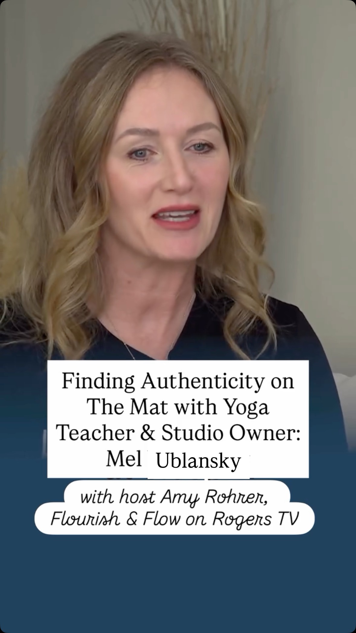 I recently sat down with Mel Ublanksy — yoga teacher, co-owner of KURE Yoga Studio in Ingersoll, mama of teens, lover of DIY projects, and someone whose heart is deeply rooted in community @melublansky @kuresoul
In this clip, Mel shares one of the greatest lessons her yoga students have taught her over the years:
the permission to show up as her whole self — not the polished version, not the “push through it” version — but the real, feeling, fully human version.
Because yoga isn’t about stuffing things down…
It’s about softening into what’s true.
It’s about remembering that authenticity is its own form of healing. And I couldn’t agree more ❤️🩹
Catch the full interview airing now on Rogers TV Cable, and stay tuned to catch it ONLINE this Friday airing on YouTube!! Link will be in my bio 🔗
#FlourishandFlow #Ingersoll #KureYoga #Authenticity #YogaCommunity #FindingYourFlow #InspiringStories #ButiYoga #OxfordCounty #YogaofftheMat #SWOntario