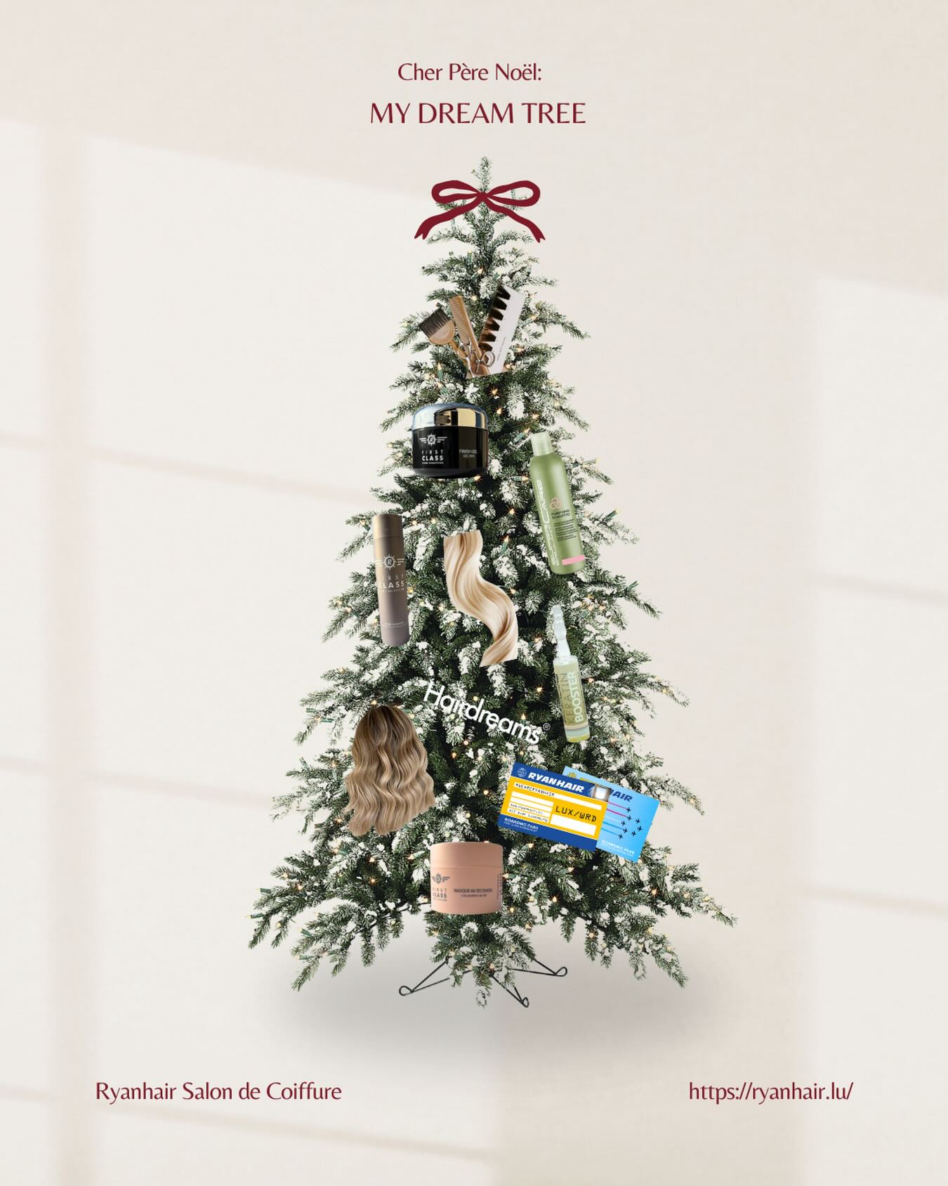 Envoie-le à ton Père Noël 🎅😂😅
Pour qu’il sache exactement ce qu’il peut t’offrir cette année ! 💖🥹
#luxembourg #noel #merryxmas #balayage #salondecoiffure #extensions #hairdreams