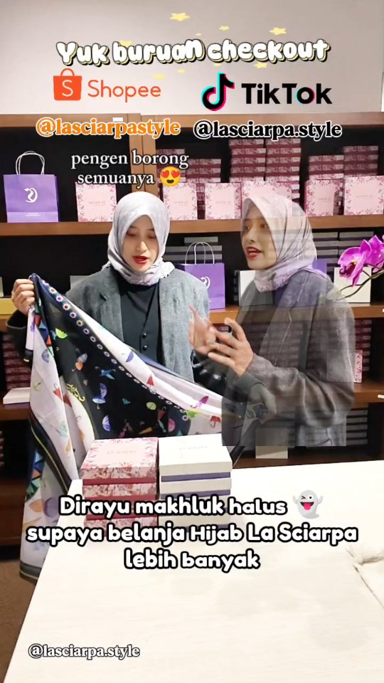 SERIUSAN DEH! Ini bukan gangguan biasa, ini kode keras dari dompetmu! 💸 Sebelum kehabisan, siapkan amunisi uangmu dan BORONG SEMUA HIJAB LA SCIARPA yang lagi viral!
Dijamin kualitas premium, bikin tampilanmu auto-standout! ✨
🏃♀️💨 BURUAN CHECK OUT SEKARANG!
🛒 Shopee: @lasciarpastyle 🛍️ TikTok Shop: @lasciarpa.style
#LaSciarpa #HijabViral #RacunShopee #RacunTiktok #HijabPremium #WaspadaGangguan #BorongSekarang #OOTDHijab