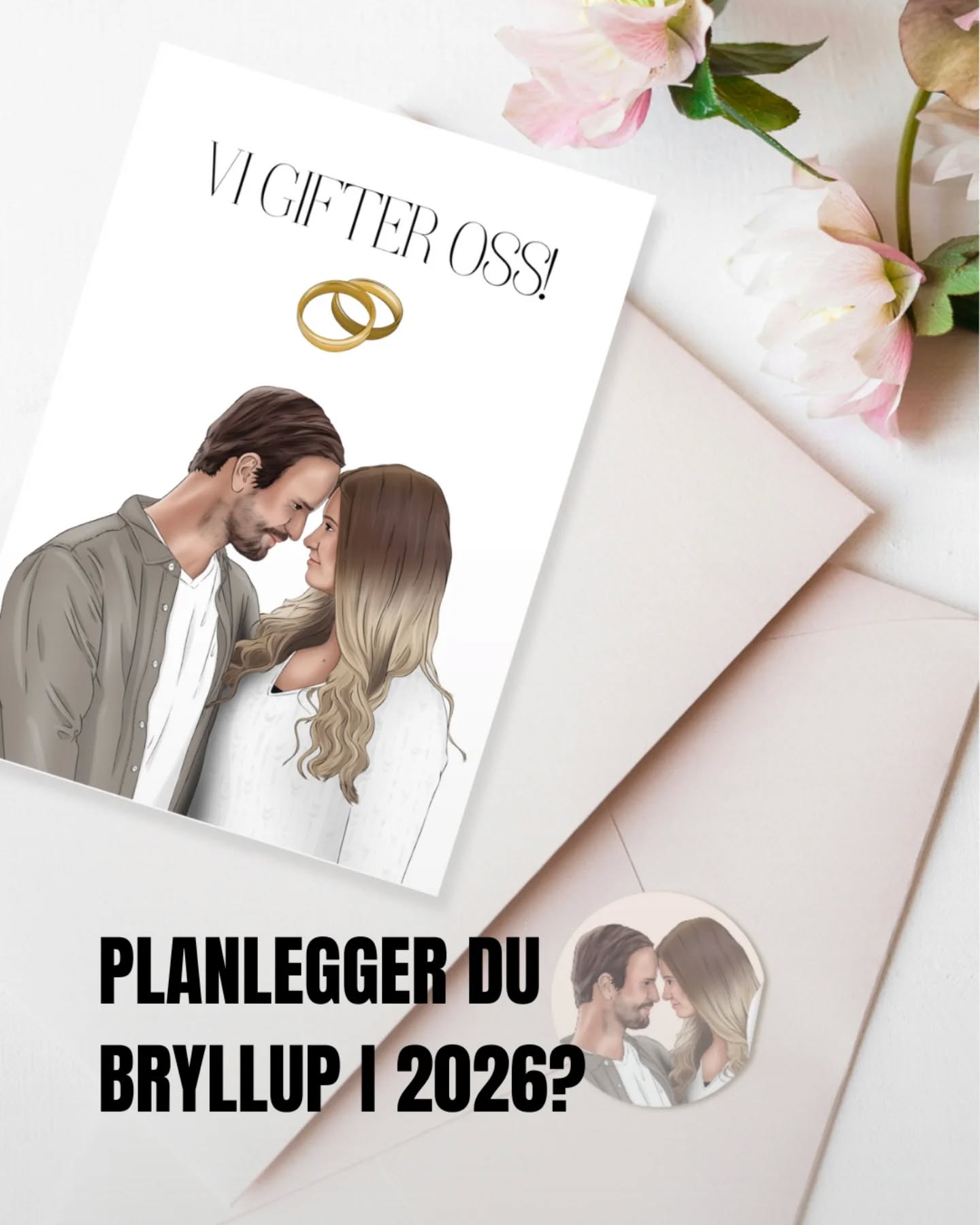 ✨Planlegger dere bryllup i 2026?✨
Invitasjoner er noe av det første som bør på plass, og jeg anbefaler å bestille i god tid for å sikre både levering og ro i planleggingen.
♥️Bestiller du før nyttår, får du dagens priser uansett leveringsdato i 2026.♥️
Jeg tilbyr alt fra invitasjoner til menyer, program, takkekort og velkomstplakat. En tegning kan brukes på flere trykksaker og gir et ekstra personlig preg på den store dagen.
Alt tegnet og designet etter deres ønsker.
Send meg en e-post eller bruk skjemaet på nettsiden for et uforpliktende tilbud 💌
www.lisenven.com/trykksaker
hello@lisenven.com