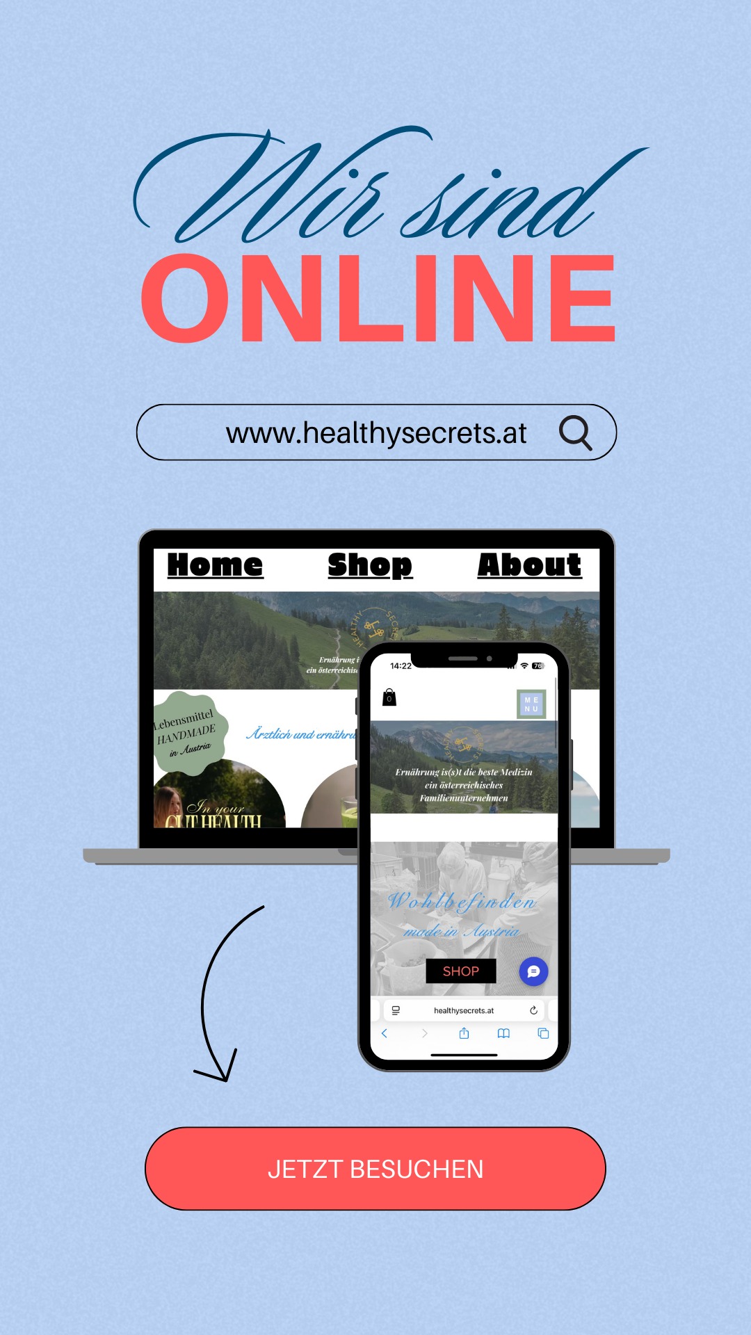 From Austria with love ♥️
Unsere Produkte sind jetzt online!
Modernes Gesundheitsbewusstsein mit authentischem Genuss. ✨
Stay tuned, unser Sortiment wird laufend erweitert.
#darmgesundheit#microbiom#madeinaustria#cleanfood#familybussines#superfood#vienna#austria#local#verdauung#gesundheit#prävention