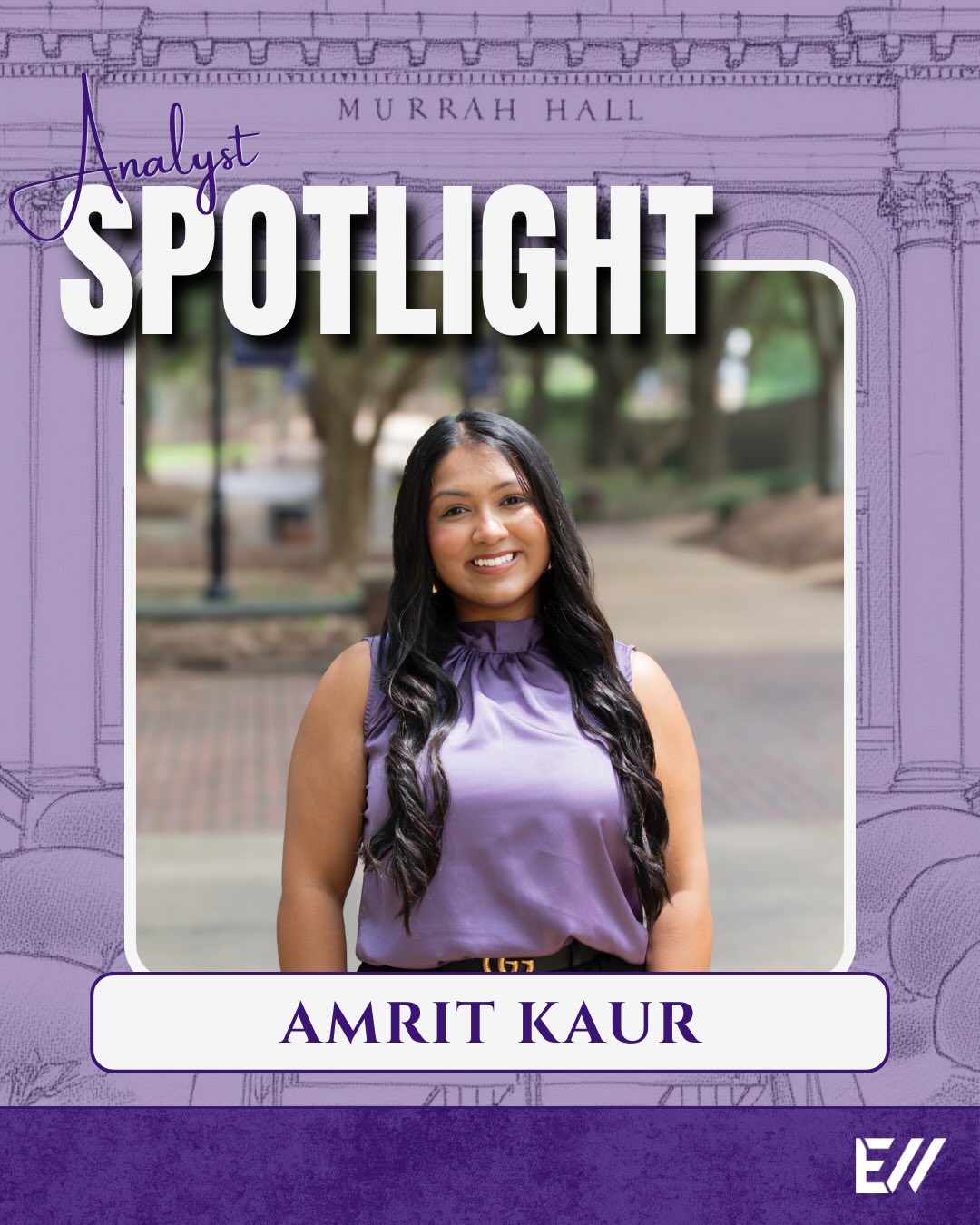 Meet the Analyst: AMRIT KAUR