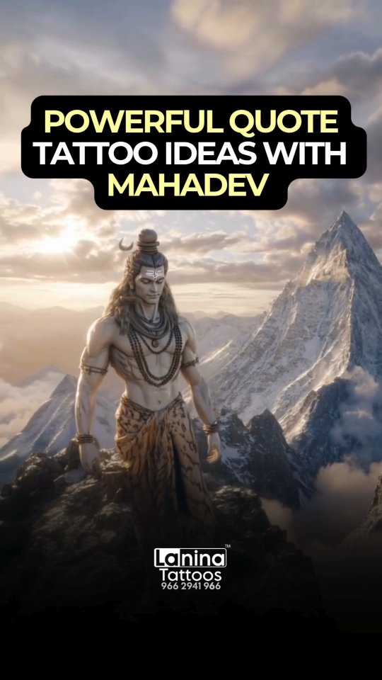 Powerful quote tattoo ideas with Lord Shiva.
Share with lord Shiva devotee.
.
Lanina Tattoos (since 2003)
Where creativity meets precision in Gujarat
📞 96629 41966
.
🌐 www.laninatattoos.com
www.laninaacademy.com
.
.
.
.
🔎
#tattoos #customtattoo #laninattoos #tattooart #tattooideas #ahmedabadartists #tattoostudio
| Tattoo, Custom tattoo design, Gujarat, Ink Art, Tattoo Artist |