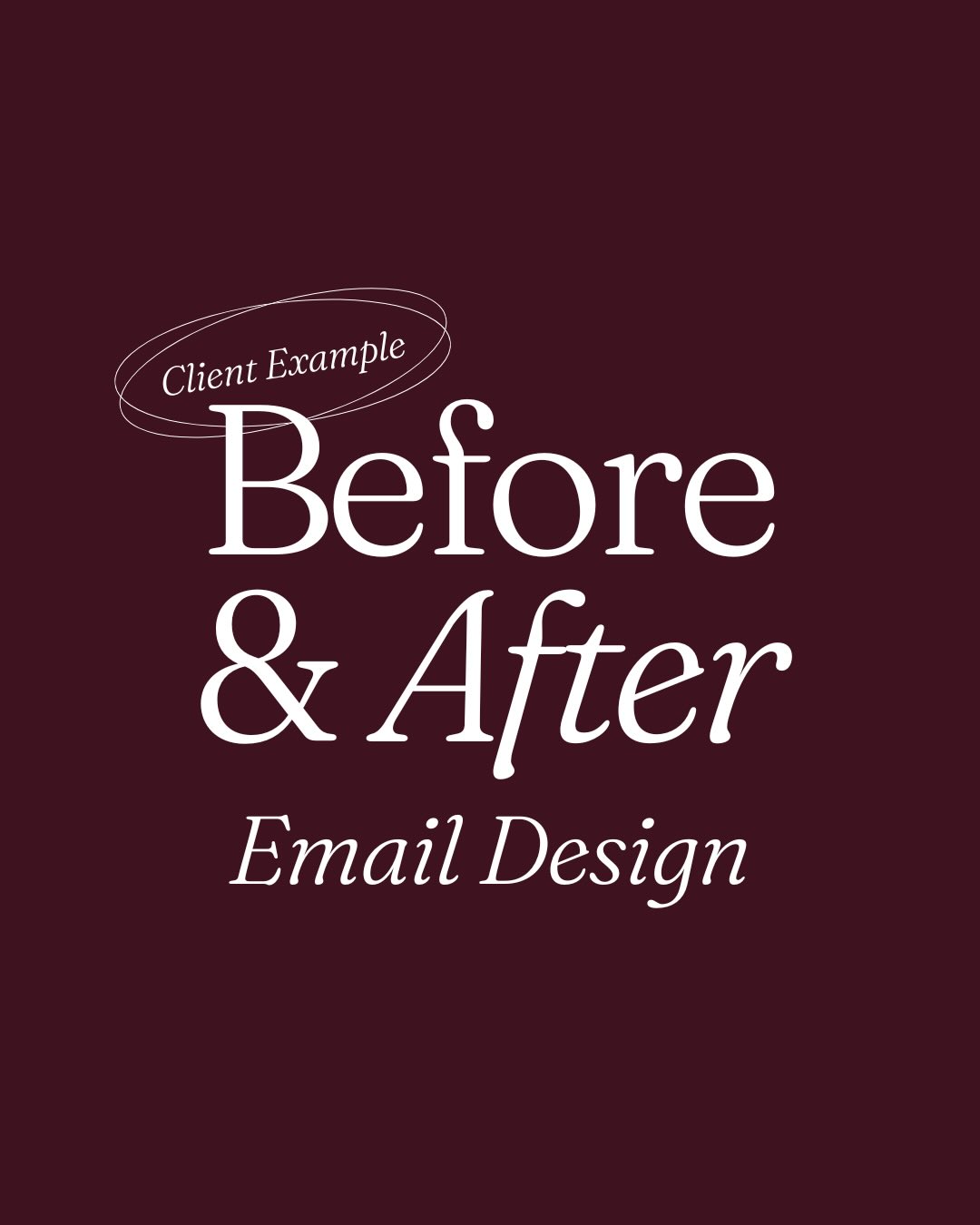 Before & after 💌 Newsletter addition
#emailtransformation #freelancedesigner #emailmarketing