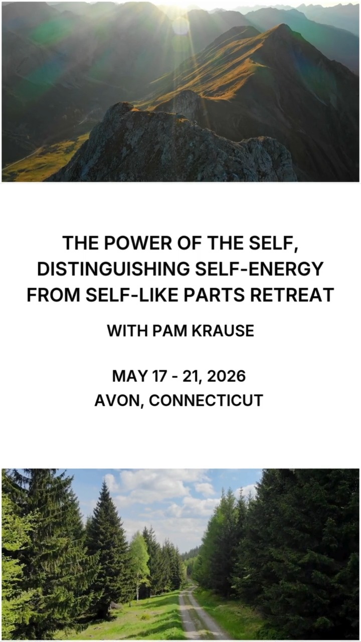 THE POWER OF THE SELF, DISTINGUISHING SELF-ENERGY FROM SELF-LIKE PARTS RETREAT WITH PAM KRAUSE
📅 May 17 – 21, 2026
📍 Avon, Connecticut
This retreat is designed to help you explore what Self-leadership means to you – the felt sense of it. So, you can answer those questions for yourself in a clearer more embodied way.🌿💫
Applications are now open for this retreat in Connecticut from May 17-21, 2026. 💛
For more details, please visit our website: 🔗 www.souliology.com
#selfleadership #innerwork #retreat2026 #connecticutretreat #healingjourney #selfenergy #mindbodyconnection #innerpeace #transformationalretreat #selfdiscovery #holisticgrowth #wellbeingjourney #awakenyourself #emotionalhealing #mindfulnesspractice #innerself #souljourney #retreatlife #souliology #pamkrause