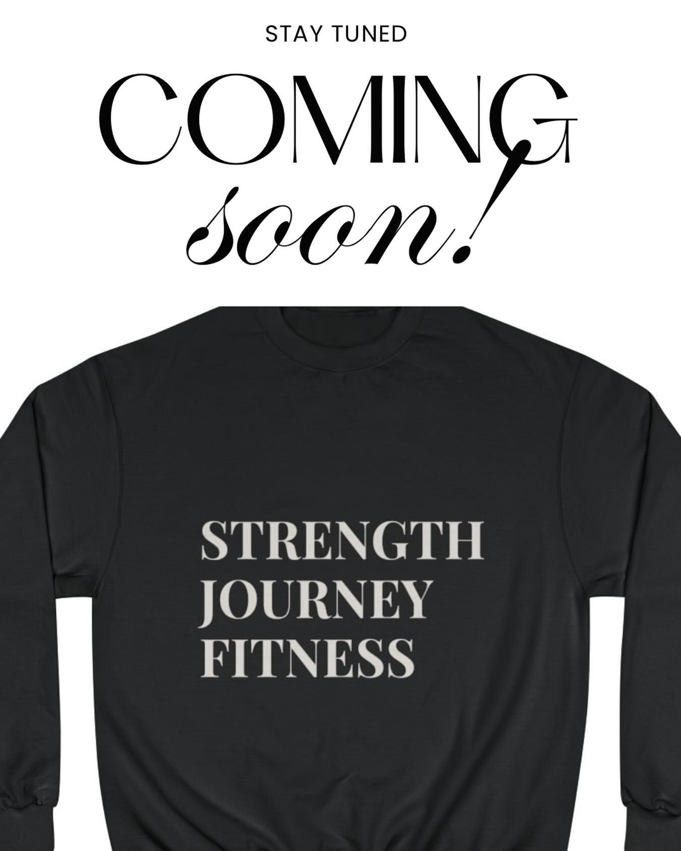 🚨Drops tomorrow @ 10am EST🚨
#strengthjourneyfitness #sweatshirts #fitnessmotivation #gymmotivation #strengthtraining