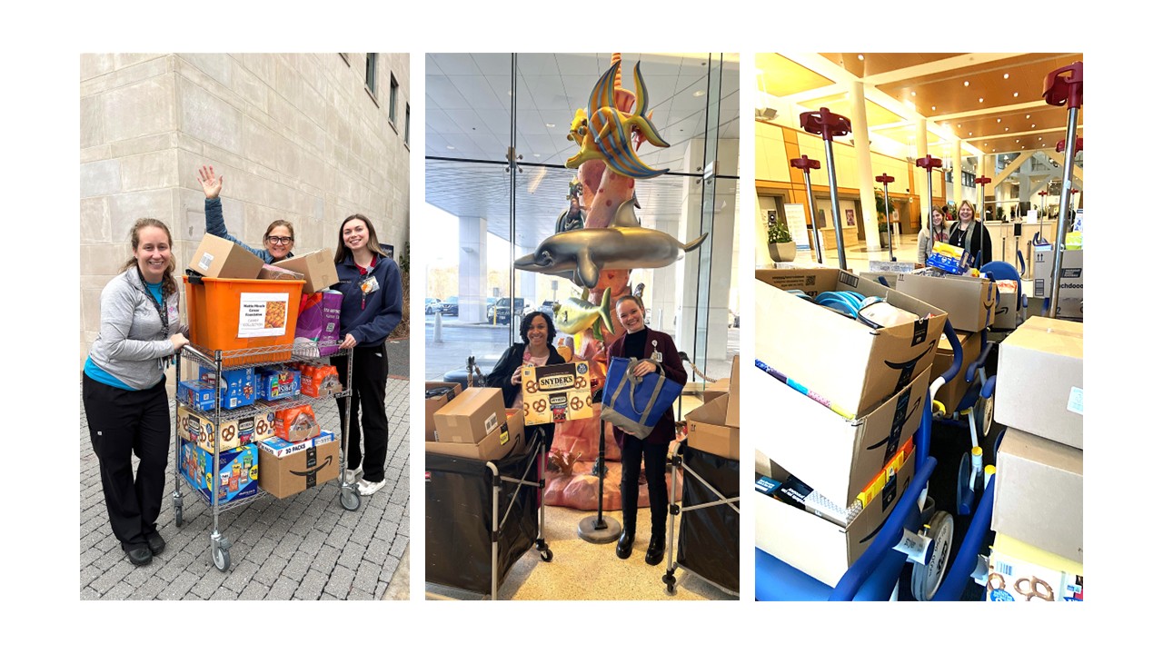 Mattie Miracle delivered holiday cheer to families caring for children with cancer and other life-threatening illnesses! Our hospital Snack & Item Carts support 2,500 families a year! We are thankful and grateful to our supporters for all donated items! Read more in our November News!
https://conta.cc/49AQ1f6
