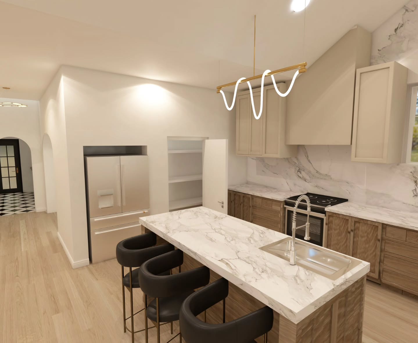 Sample options for a complete gut/flip. Showing the owner several potential options.
Www.bellanoiredecor.com