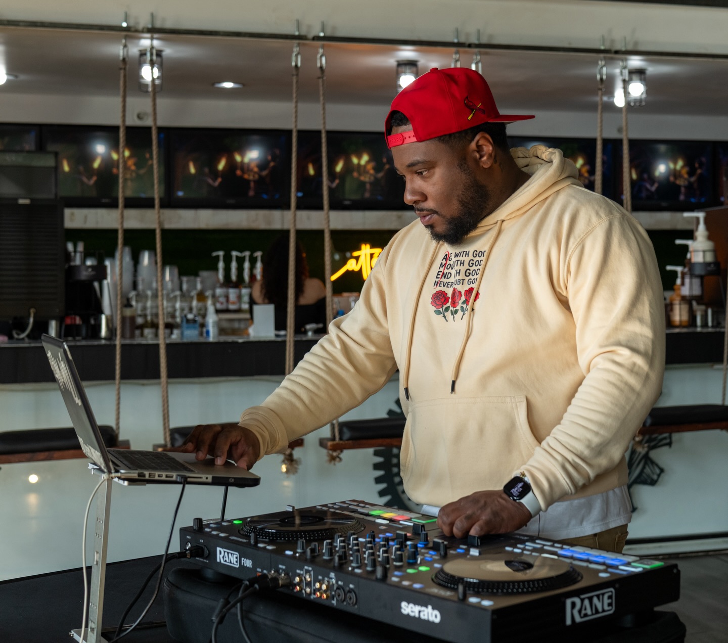 thank you @djteamlilwill for making our anniversary party feel like a whole experience. we appreciate you!