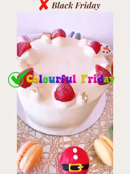 Tomorrow is Black Friday. But Sabeno Patisserie isn’t just about black! It’s ColourfulFriday! #blackfriday? #colourfulfriday