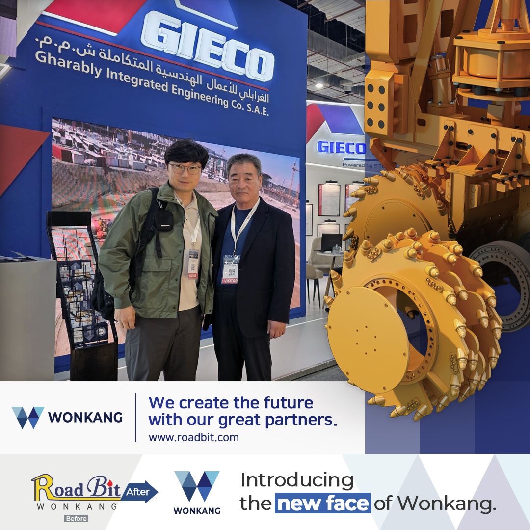 We create the future with our great partners.
www.roadbit.com
#Diaphragmwall #Slurrywall #trenchcutter #BC30 #BC32 #BC35 #BC40 #cutterteeth #gearbox #mudpump #korea #wonkang #roadbit #cuttingwheel #BCF10 #BCF9 #spareparts #Mechanicalseals #Damper #Gearing #Complete #Assembly #roadheader #pick #tunneling #1500mm #bearing #Gieco #Gharably #transmea