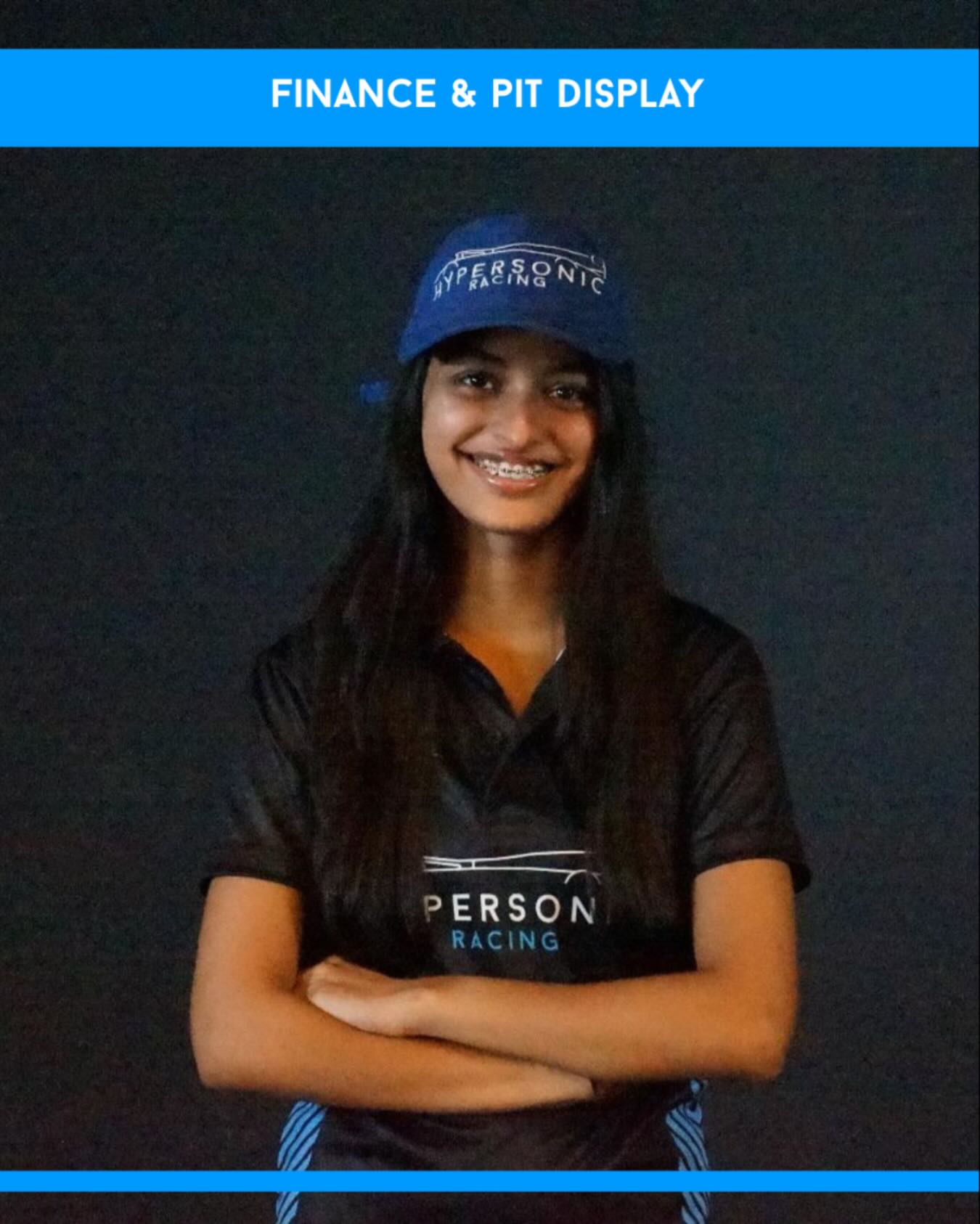 Presenting Prisha, our pit display and finance manager! 💙🖤
She ensures everything flows seamlessly, tracking budget spreadsheets to keep us on track with deadlines, to help assess short/long term goals, ensuring clarity not only for the team, but also our sponsors as well. She also leads the content for the pit display, deciding what should be highlighted.