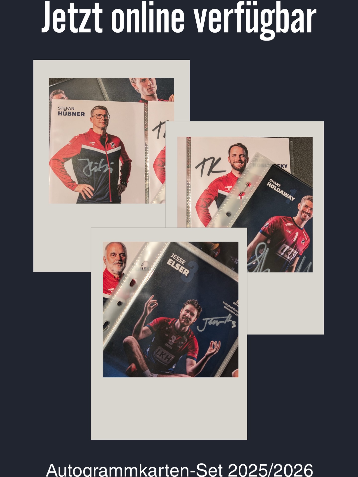 Ab sofort könnt ihr ein Autogrammkarten-Set 2025/2026 mit original Unterschriften online im SVG-Fanshop kaufen🥳
#svglueneburg #intersportfriedrich #sportfriedrich