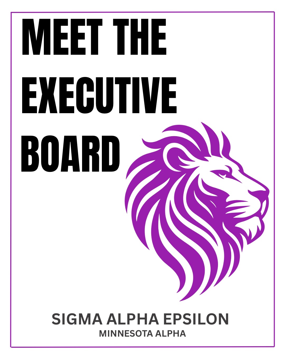 Meet our Spring 2026 Executive Board. These gentlemen have been chosen by the brothers to lead the chapter this coming semester, we are excited to see everyone work together and continue to build our chapter stronger. ΦΑ