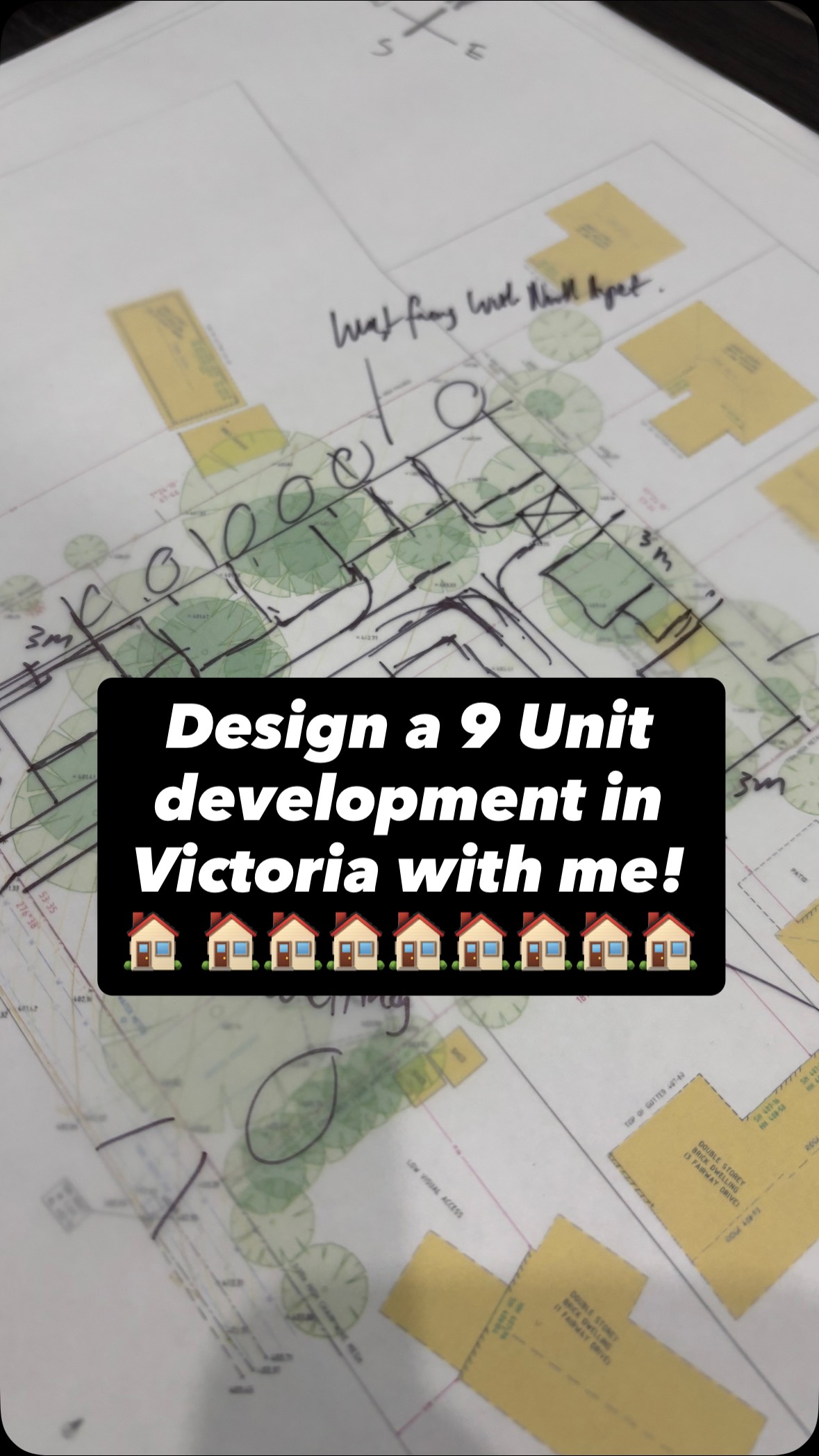 Come along with me to design a 9 Unit property development project in Victoria!
