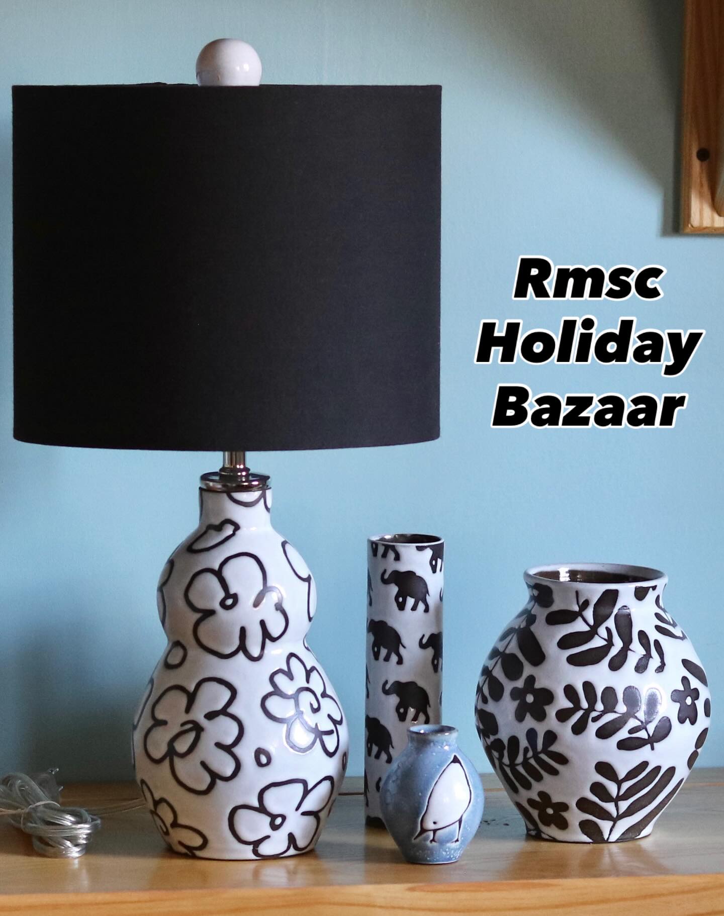 See you this weekend 4–8 PM on Friday, 10 AM–5 PM on Saturday, and 10 AM–4 PM on Sunday, Rochester Science Museum 🎁🎁🎁 #pottery #ceramics #rochesterny @rocrmsc
