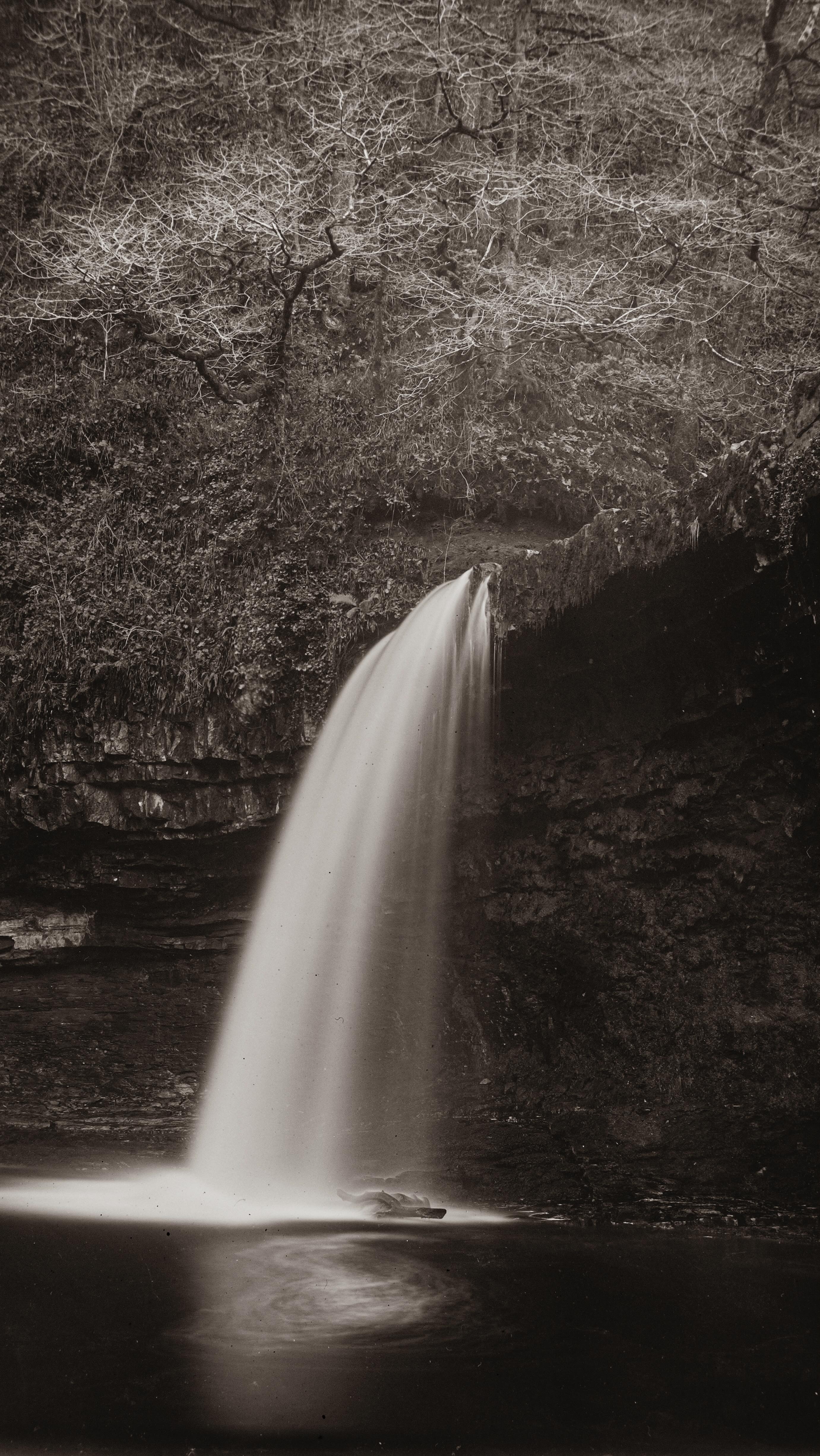 Very happy with the results of my trip to Wales’ “Waterfall Country”. Cover image is on a vintage dry glass plate. All photographs are “Full-plate” about 6.5x8.5 inches. Camera was 1920s Thornton Pickard Triple. Fuji HRU Green film negatives digitised and inverted for social media. #largeformatphotography #waterfall