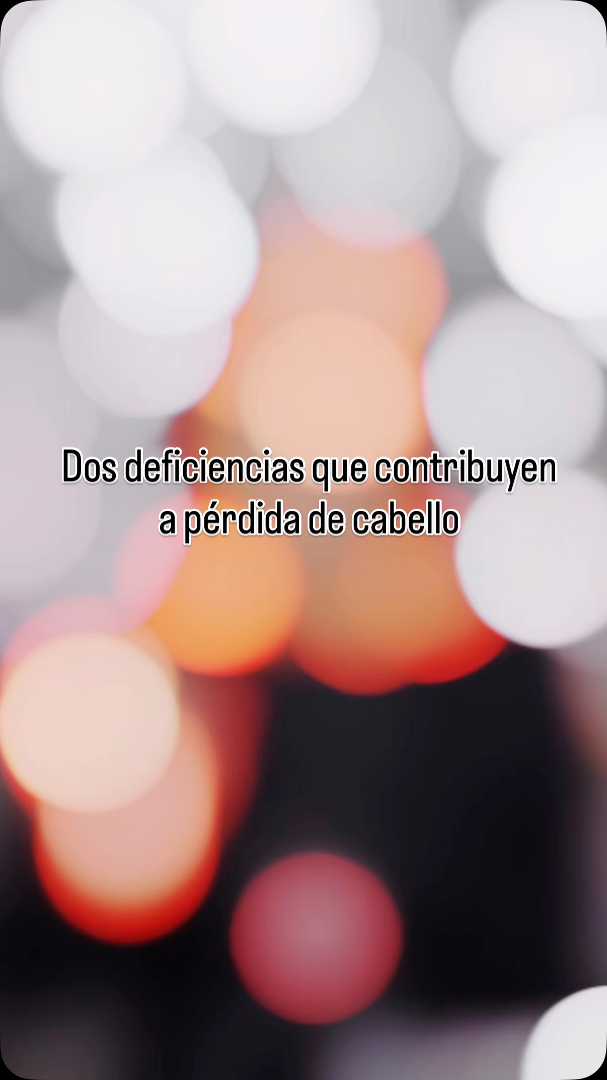 Dos deficiencias que contribuyen a pérdida de cabello #perdidadecabello #nutricionholistica #cabello #perdidadepelo