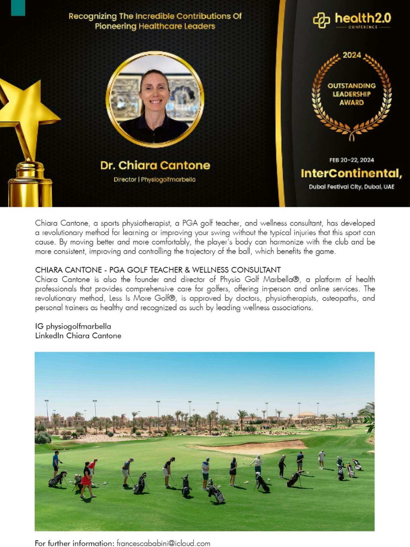 Are you ready??? Join us in @somabayredsea and discover @somabaygolfofficial in our Ladies Golf Clinic Trip from 18.01 - 26.01.2026. Our Golf Ambassador Chiara Cantone @physiogolfmarbella will show you all the secrets to increase your golf Style at any Levels … also for Beginners!
DM In Private Message to get more informations! #golf #golfers #golfing #golfs #golfaddict #golfgti #golfclub #golfishard #redsea #marrosso #egitto #egypt #somabay @ehabalymohammed