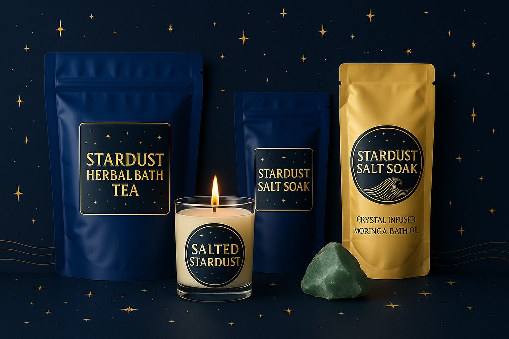✨ Transform Your Bath Into a Ritual ✨
Our Salted Stardust Bath Kits are designed to turn your tub into a full-body reset. Each kit includes:
💙 Stardust Salt Soak
💙 Stardust Herbal Bath Tea
💛 Crystal-Infused Moringa Bath Oil
🕯️ Mini Intention Candle
💎 Raw Healing Crystal
No added fragrance. No essential oils. Just pure, natural ingredients for relaxation, hydration, muscle recovery, and stress relief.
✨ How to Order:
Shop directly on our website: SaltedStardust.com
Just choose your kit → add to cart → check out.
We ship fast, pack with intention, and include a little magic in every box.
✨ Perfect For:
• Muscle soreness
• Stress + overwhelm
• Dry or sensitive skin
• Nighttime rituals
• Self-care days
• Gifts that actually feel magical #saltedstardust #bathkit #bathritual #selfcarekit #bathsoak #magnesiumbath #crystalbath #herbalbath #moringaoil #bathtea #bathsalts #wellnessritual #selfcaresunday #relaxationtime #stressreliefbath #holisticwellness #naturalbathproducts #cleanbeautycare #spiritualwellness #healingbath #calmingritual #mindbodyspirit #witchyaesthetic #manifestationritual #bathlover #baththerapy #sacredselfcare #ritualbath #highvibebath #wellnesstools