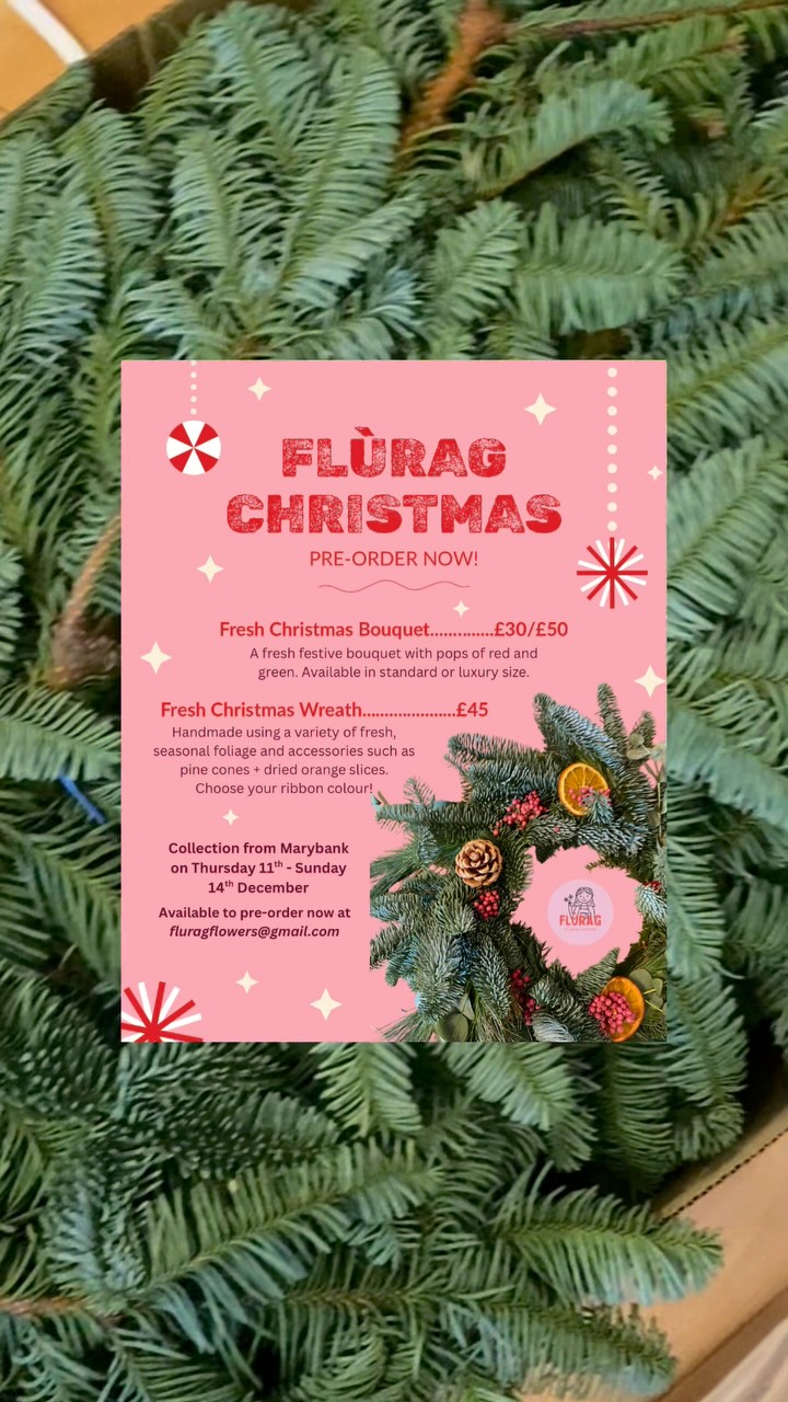 Christmas wreaths + bouquets ready to pre-order! DM or email to secure your own🎄🌸
#highlandflorist #christmaswreathhighland #invernessflorist