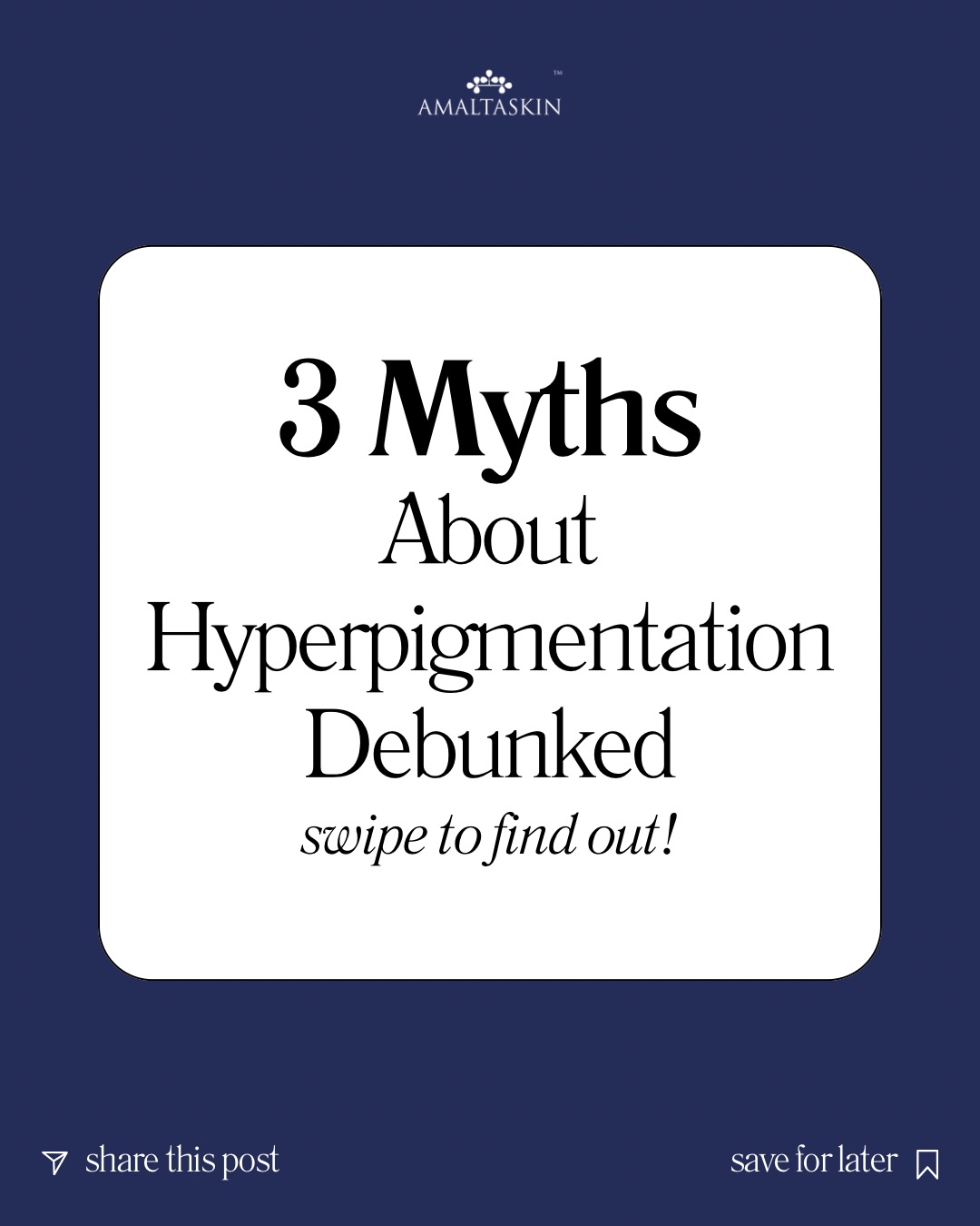 Hyperpigmentation is one of the most common skin concerns - yet it’s also one of the most misunderstood. 🙌🏼
It isn’t a quick fix, but with science-led products, expert guidance and everyday habits, it can be treated.
#amaltaskin #hyperpigmentation #hyperpigmentationtreatment #hyperpigmentationexpert #pigmentationsolution #pigmentationremoval