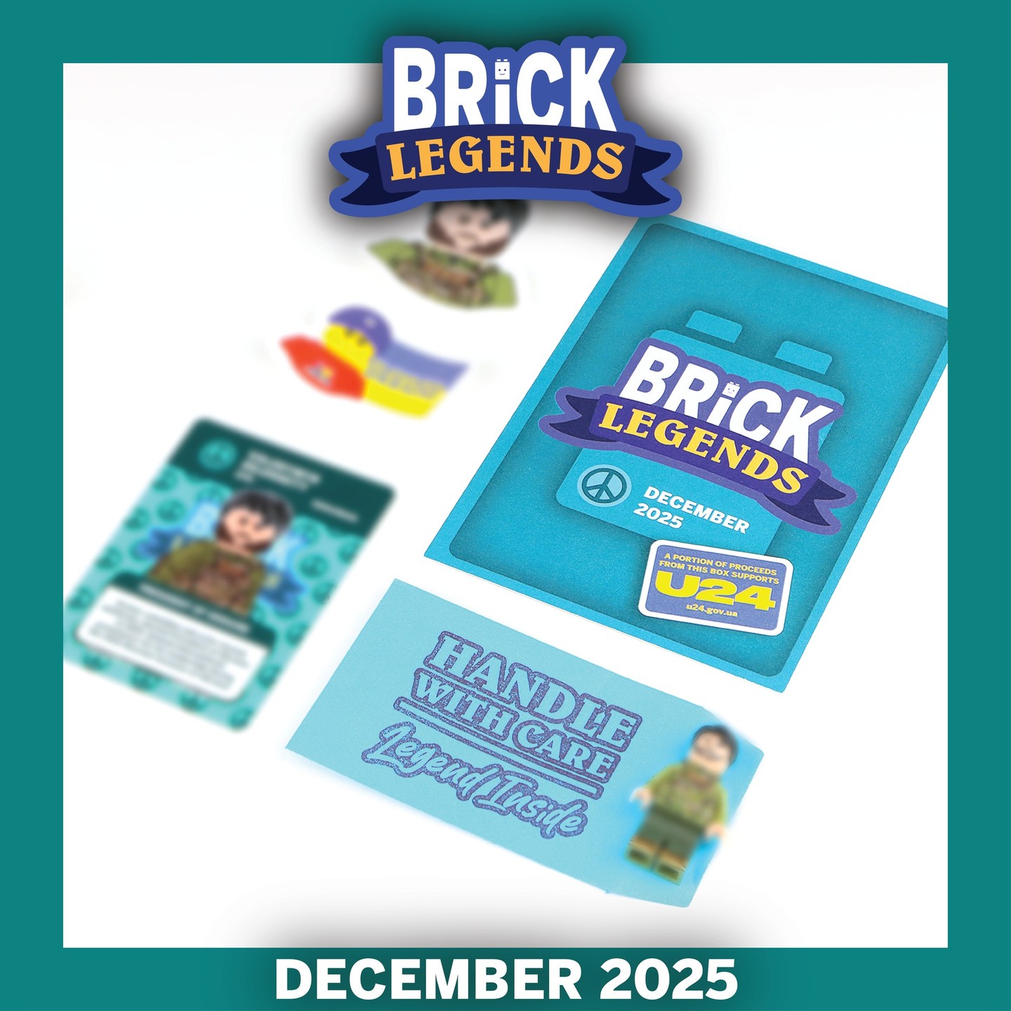 December 2025 Box is ALMOST ready to launch!
Only 5 days to go until our December 2025 Subscriptions go LIVE - 26th November, 12PM (GMT).
Your December Legend is waiting… 👀
Have you are already subscribed for this Box?, or are planning to begin your Brick Legends journey with our December 2025 Box?
-
#BrickLegends #UnitedBricks #ComingSoon #December2025 #LEGOminifigure #Minifigures #MysteryBox #Modern #ModernMinifigures #ForCollectors