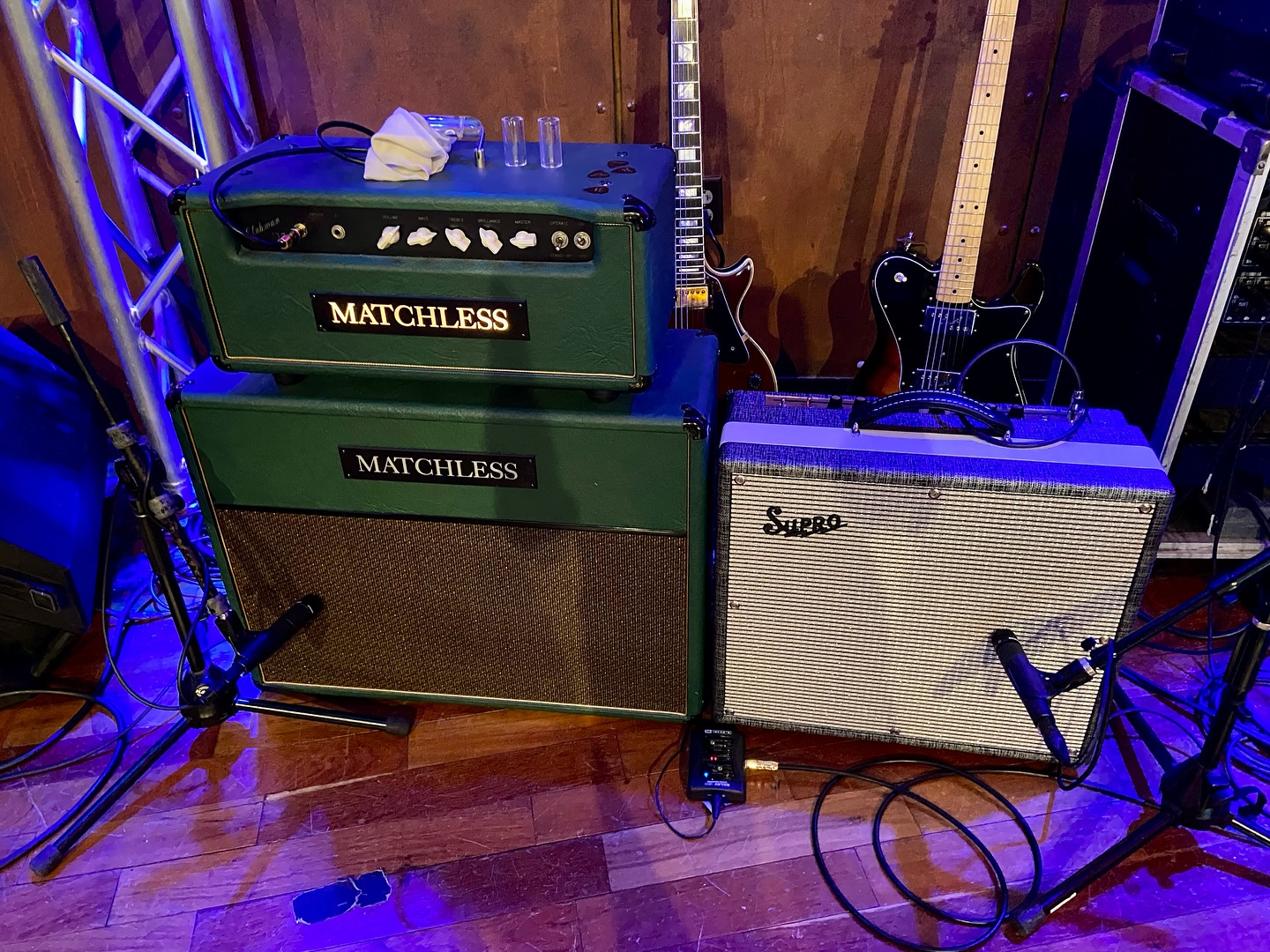 Had a great time last night! These things were dialed in…
#matchless #supro