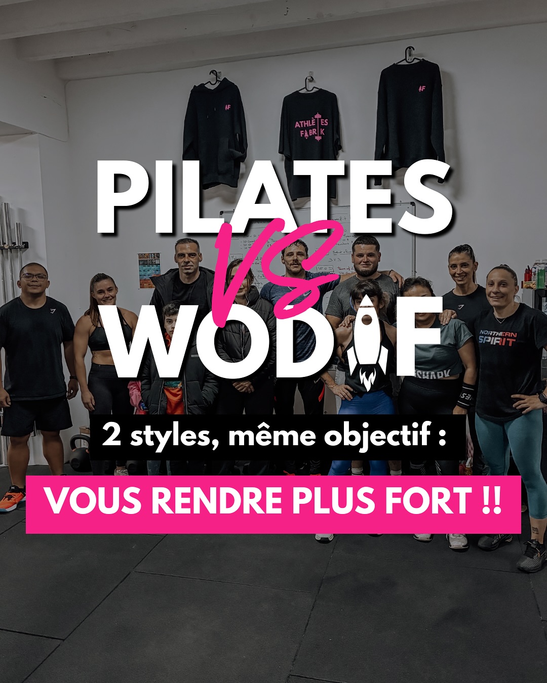 PILATES vs WOD AF 🚀
2 salles, 2 ambiances, mais une seule mission : vous rendre plus fort 💪🏻
Entre “respirez profondément” et “3-2-1 GO”, il y en a pour tous les styles dans la team !
Que vous soyez posture élégante ou grimace de fin de WOD, on vous accompagne vers la même chose :
Devenir plus fort, plus mobile et surtout : vous éclater !
Alors toi tu fais partie de quelle team ?
#pilatesNice #wod #crossfitnice #courscollectifsnice #coaching #nicecotedazur #devenirplusfort #athlètesfabrik
