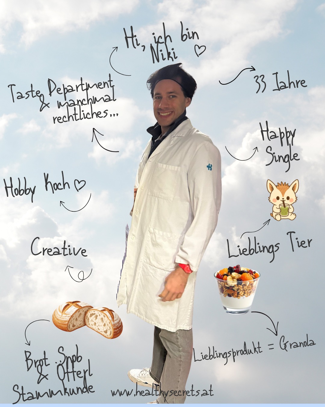 Taste Department & manchmal rechtliches …
Für gutes Brot ist ihm kein Weg zu weit und sein Lieblingsprodukt ist unser Granola (coming soon!). Wenn er nicht an unseren AGB oder dem Datenschutz arbeitet, steht er am liebsten in unserer Produktionsküche!
@oefferl.bio
#wien#wienliebe#wienstagram#gesundheit#darmgesundheit#darmflora#vienna#viennabusiness#team#family#essen#matcha#wienisst