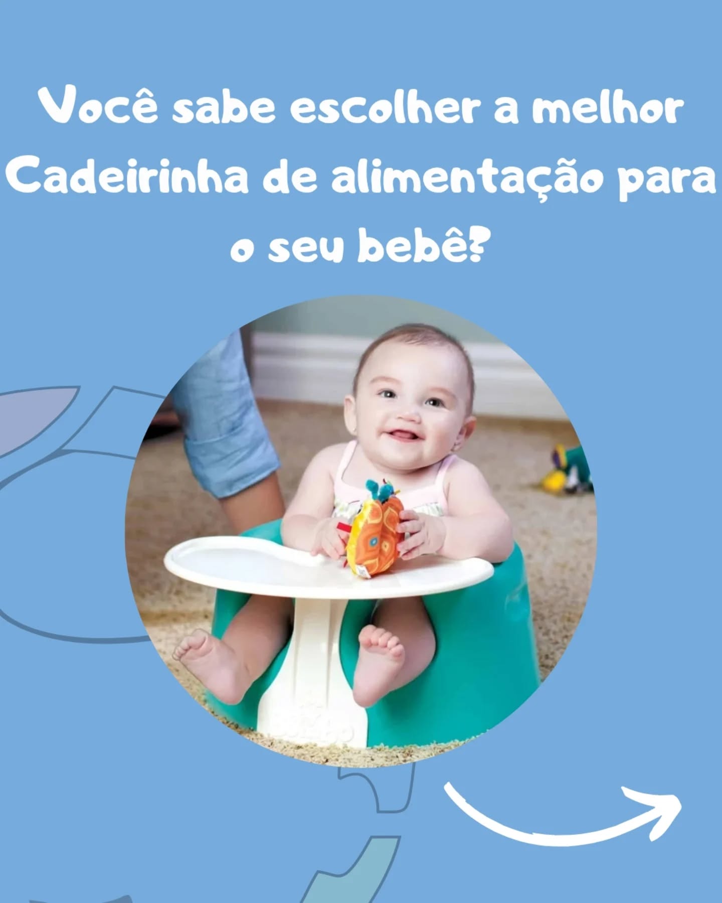 Seu bebê está chegando perto da introdução alimentar?
Então você já deve ter percebido quantas dúvidas surgem nesse momento — especialmente sobre a cadeirinha ideal e sobre quando o bebê realmente está pronto para sentar.
Pensando nisso, criei um eBook completo, claro e muito objetivo para ajudar você a iniciar essa fase com segurança, tranquilidade e respeito ao desenvolvimento do seu bebê.
No guia, você vai encontrar:
✔ Por que não treinar o bebê a sentar
✔ Postura ideal para iniciar a introdução alimentar
✔ Como escolher a cadeirinha certa (e o que evitar!)
✔ Orientações práticas embasadas em literatura científica
✔ Ilustrações suaves para facilitar a compreensão
Tudo pensado para que esse momento seja leve, seguro e mais confiante para sua família.
Acesse o link na bio e garanta seu eBook!
Ficou com alguma dúvida? Escreva nos comentários ou me chame no direct — vou adorar ajudar!