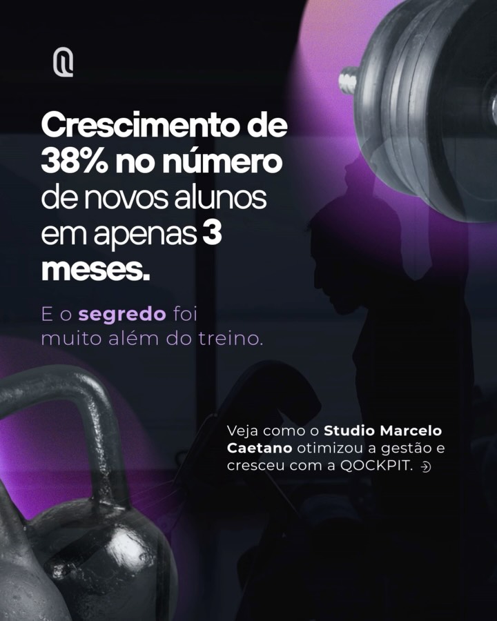 🚀 Crescimento que dá pra ver (e medir!)
Em apenas 3 meses, o Studio Marcelo Caetano conquistou 38% de crescimento no número de alunos depois de evoluir sua gestão com a Qockpit.
Quer saber como?
👉 Deslize e veja como uma plataforma completa pode transformar seus resultados, organizar processos e acelerar a sua performance.
📈 Studio forte não é só treino. É gestão inteligente.
💡 Faça como eles e venha elevar o nível do seu negócio com a Qockpit!
➡️ Comente QUERO para conhecer o sistema na prática.
#gestaointeligente #qockpit #sucessodocliente #gestaodeacademias #faturamentoinovador #performanceempresarial #crescimento #automacaodesistemas #gestaodeprocessos #plataformadegestao #planejamentoestrategico #indicadores #negociosdesaude #studiofitness #academiasdobrasil #crescimentoconsciente #casesdesucesso