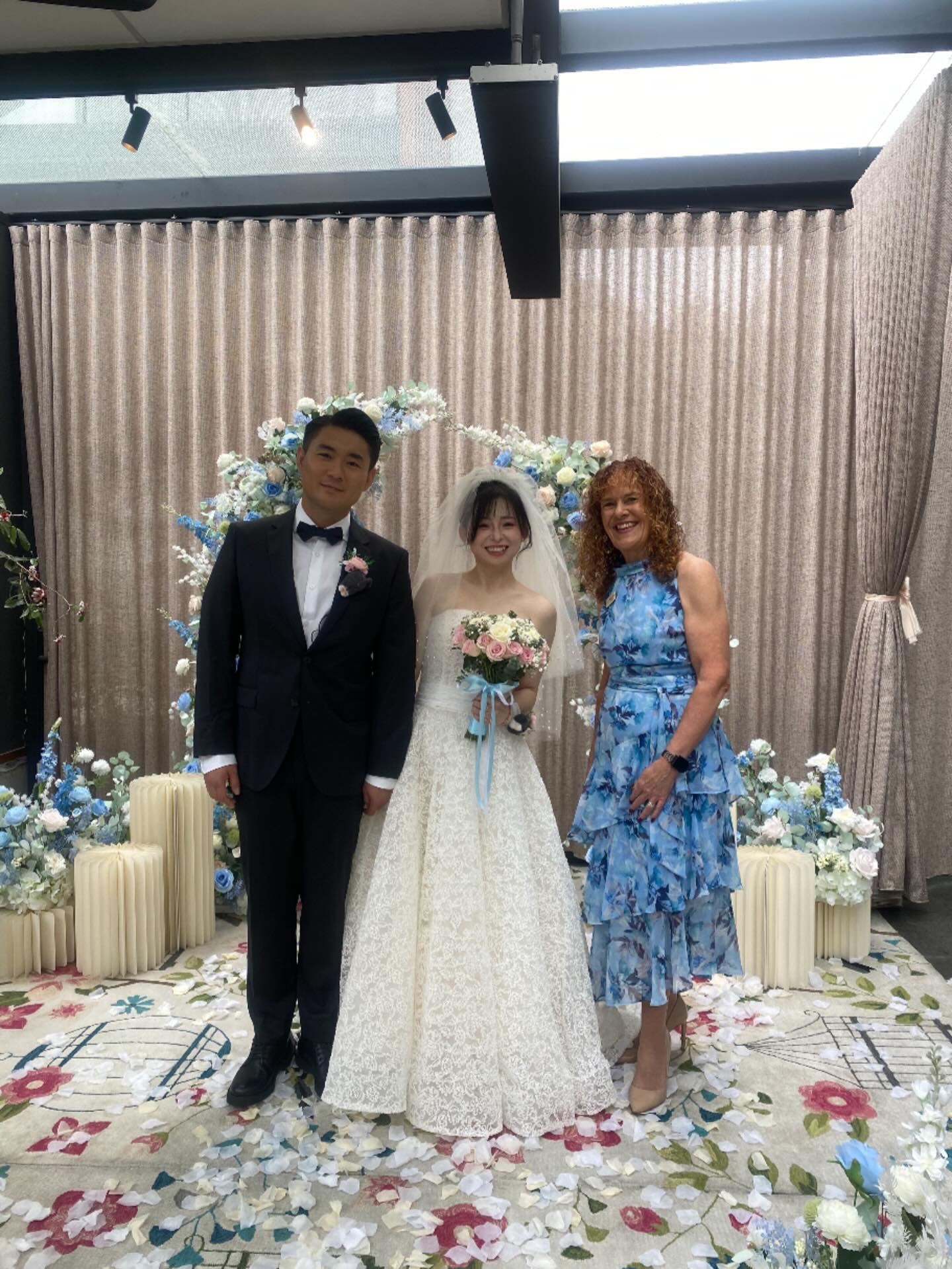 It was a privilege to be part of J&N’s wedding on Saturday, a beautiful mix of their cultural traditions with their love of great food and wine! They chose @lanternerooms as the venue for their simple ceremony that was filled with love and joy followed by what I’m sure was an amazing lunch for their guests. As J&N said, they are foodies who know where to find the best in Canberra and Lanterne Rooms is one of the finest. I’d been asked to wear light blue to tie in with their wedding theme, and so a lucky find from Formally Formal fitted in perfectly.
Wishing J&N a lifetime of good health and happiness… and great food and wine 🥂
#tayloredcelebrations #canberraweddings #canberraweddingcelebrant #canberramarriagecelebrant #canberracelebrant