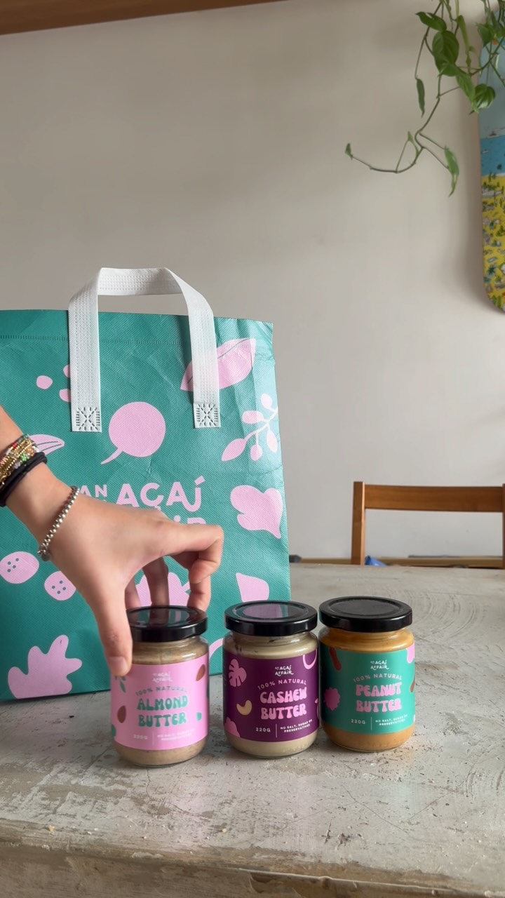 4 easy ways to enjoy our nut butters at home 💛
No salt, sugar or preservatives added - only pure, wholesome goodness!
Available at the following outlets:
Katong
Upper Thomson
Bukit Timah
NEX
Hillion
Westgate
Woods Square
Robertson Quay
Sengkang