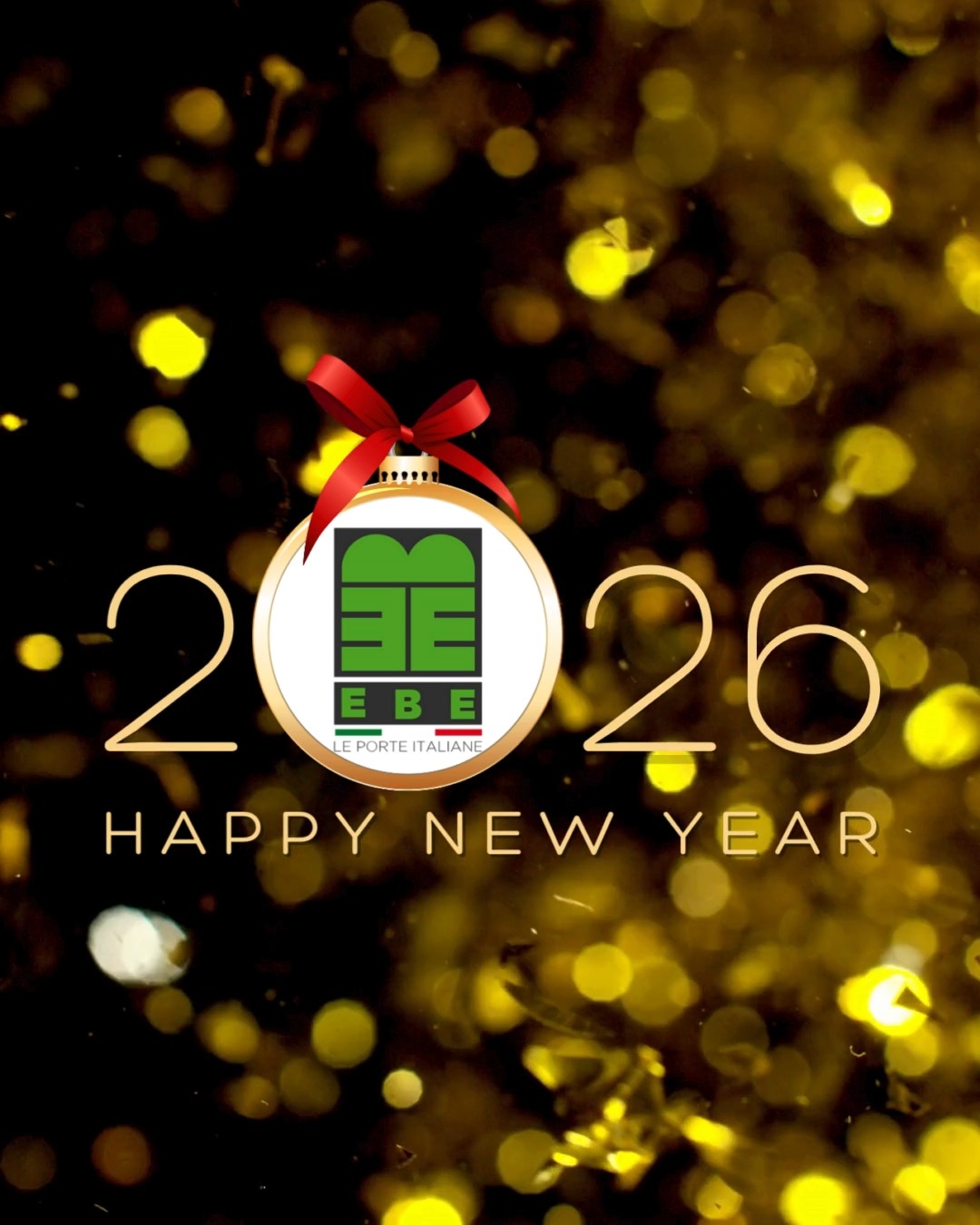 🚪✨Stiamo per chiudere l'ultima porta di quest'anno... ma è solo l'inizio!
Ogni fine è un nuovo punto di partenza.
A Capodanno, apriamo la porta a nuove opportunità, progetti
entusiasmanti e a tanto, tantissimo stile per la tua casa.
Che il 2026 sia un anno di successi, serenità e design impeccabile.
I migliori auguri da tutto il team Ebe Porte! 🥂
#EbePorte #Capodanno #Benvenuto2026 #NuoviInizi #AnnoNuovo
#PorteAperte #NuoviProgetti #DesignItaliano #PorteInterne #Auguri