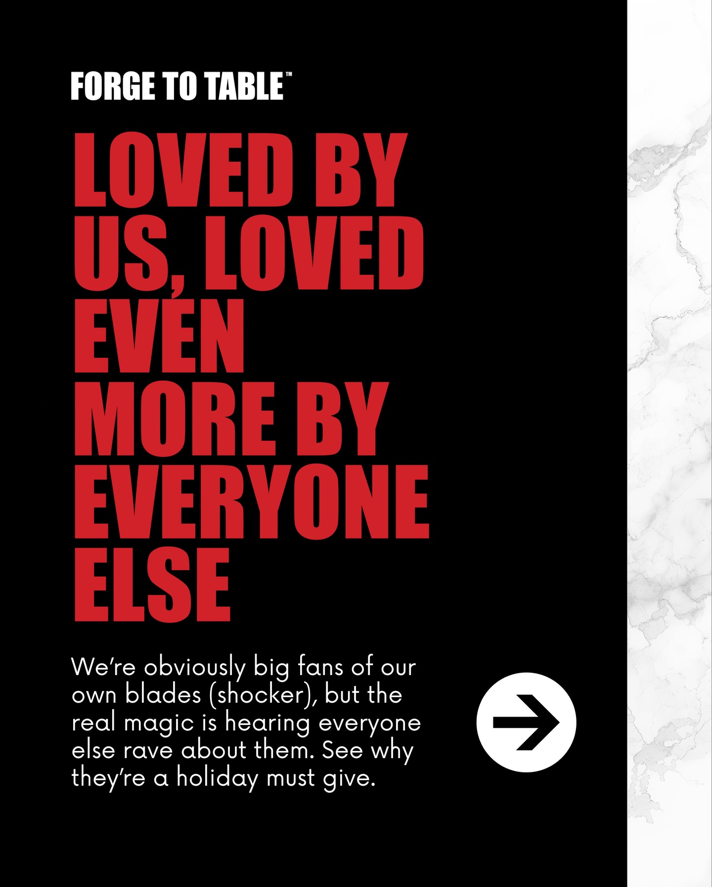 When you have more than fifteen hundred five star reviews and a Forbes 30 Under 30 shoutout, you know you are onto something. Our blades are loved by us, but even more by the people who reach for them daily!
Find out why they are the holiday must give. 🎄
See you on our website!
