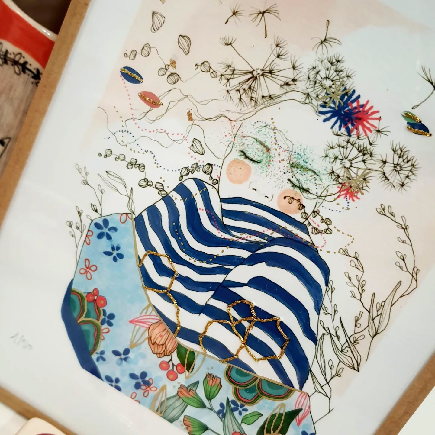 L'univers de @_touchofgreen a retrouvé à @galerielessouliersrouges à Clisson
#illustration #touchofgreen #galerielessouliersrouges