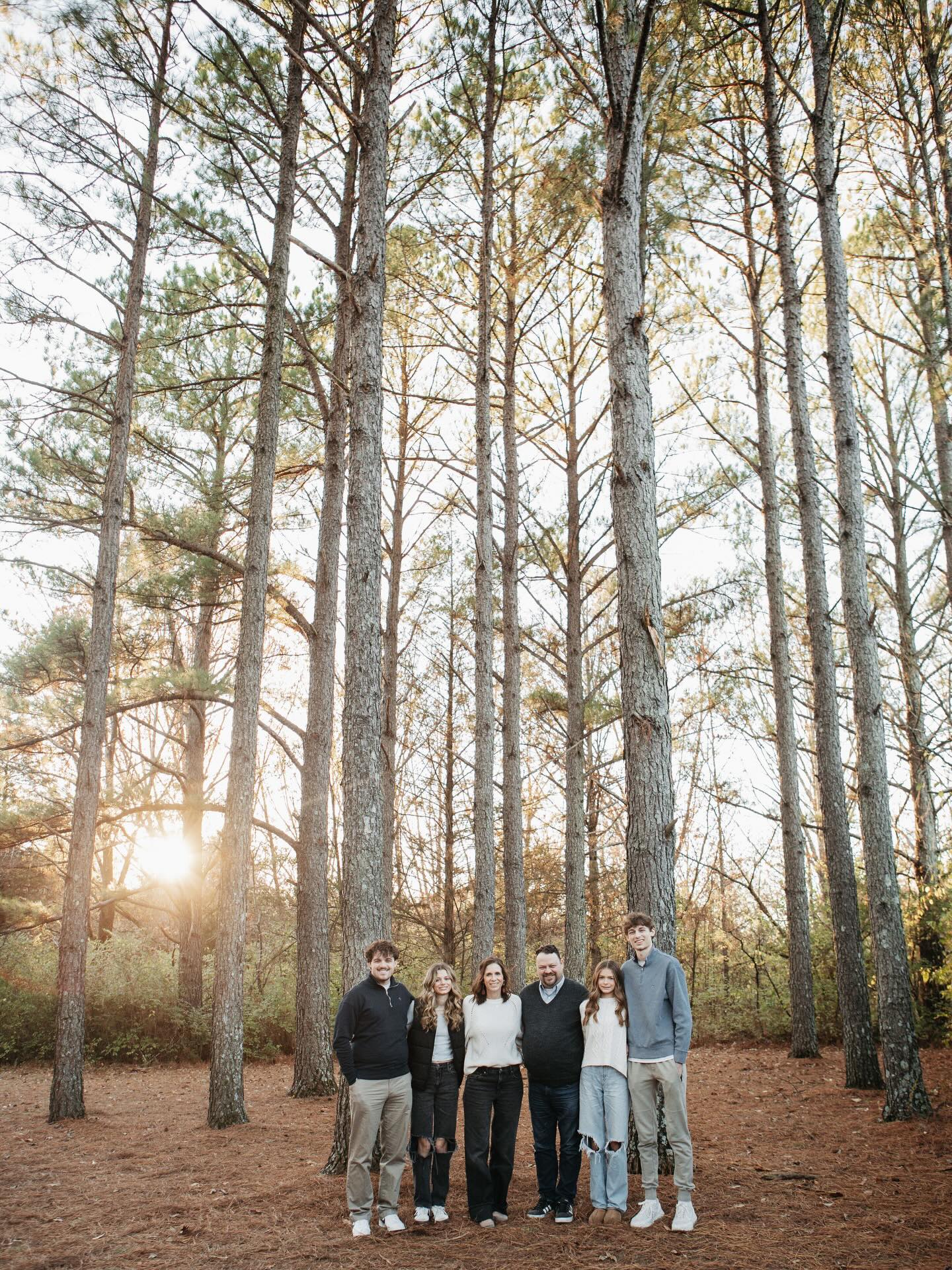 This family has grown near and dear to my heart the last year. From traveling to Brazil with a couple of them, spontaneous park excursions, Friday night football games, movie nights and being in church together, here is what I have learned about them. They love big, are loyal, show up for their people and bring lots of smiles. They love kids (thank the Lord, because I have a million 🫠🫶🏼)They serve cheerfully, filling in when there is a need, and faithfully follow where God calls. Lyle pastors our church and does so with gentleness and a shepherds heart. His teaching and kindness is such a gift to many. Susan leads women and children alike both in church and out. Her children are a testament to the incredible job she does. And the kids… well we’ve basically claimed them as our own at this point, (sorry Eli, you too.) So grateful the Lord brought them into our lives. 🤍