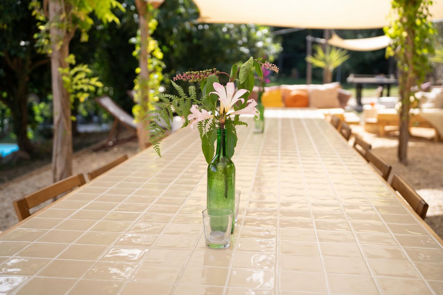 Although Autumn started, we are having quite some sunny days here at Deveza ☀️
Leaves are dropping though, so our minds are already thinking about next Summer and how to make our little paradise even more pretty, relaxed and ‘gezellig’ (a typical Dutch word for something like feeling cosy and sociable). Last Summer our bar got an upgrade with 2 chill couches, made by our good friend Bobby. Perfect for our cinema nights and our spontaneous Quiz evenings 😄
What will be next for Summer 2026? As you might know, Giel loves to build and is always looking for cool new improvements. So, what do you think we should make? A hot tub? A sauna? A padel court? 😂 let us know in the comments!
First photo by @sanneromp
Beijo,
Giel, Karin and Selah
.
#glamping #glampingportugal #landofdeveza