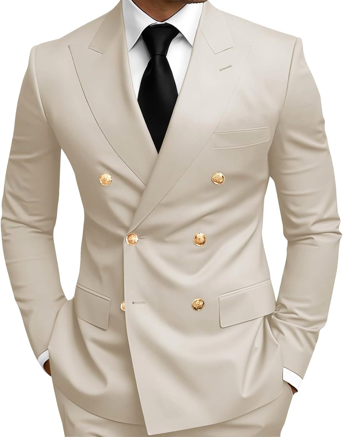 Double-breasted, double-impact.
.
.
.
.
Visit us at www.dannysshop.com
for any inquiries info@dannysshop.com
.
.
.
.
#DoubleBreasted #BeigeSuit #MensStyle #MensFashion #SuitGame #DapperLook #TailoredFit #ClassicMenswear #OOTDMen #GQStyle #SuitUp #StyleInspiration #GentlemanStyle #MensWardrobe #SharpStyle